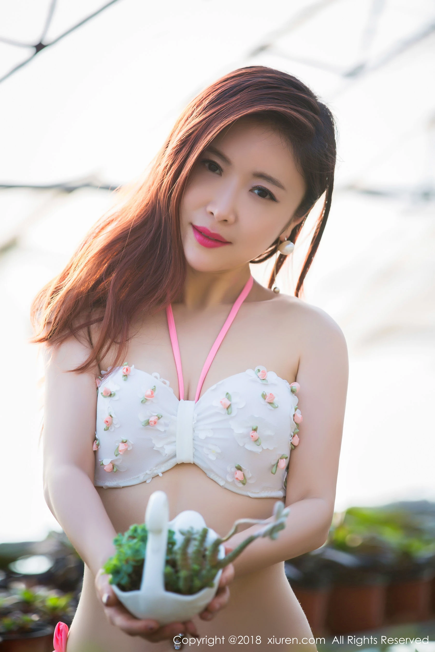 靜謐時刻主播攝影棚寫真 – 夏日性感風採再現獨家 - 6