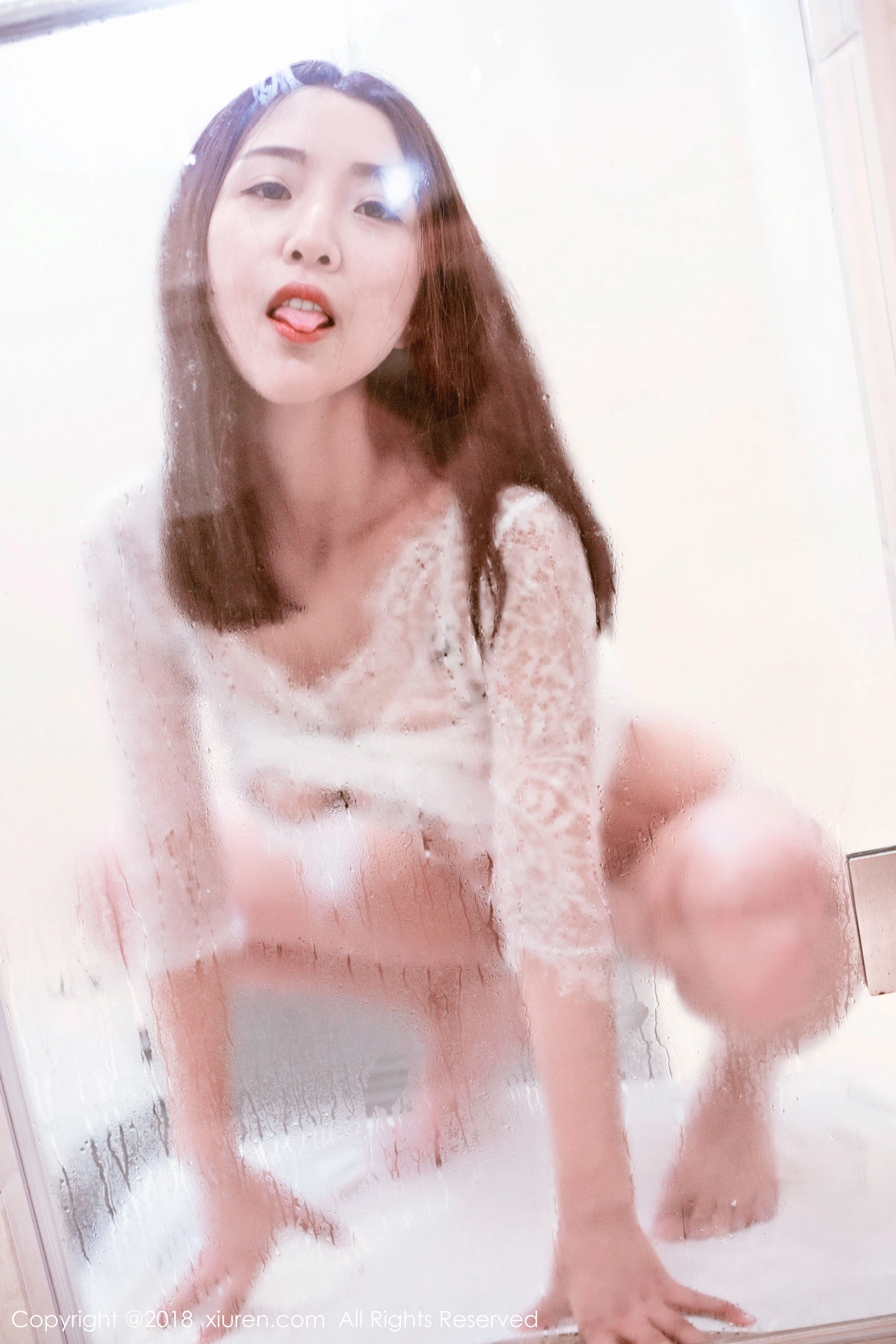 櫻花季限定嫩模高貴寫真集 – 寫真館奔放瞬間捕捉珍藏 - 21