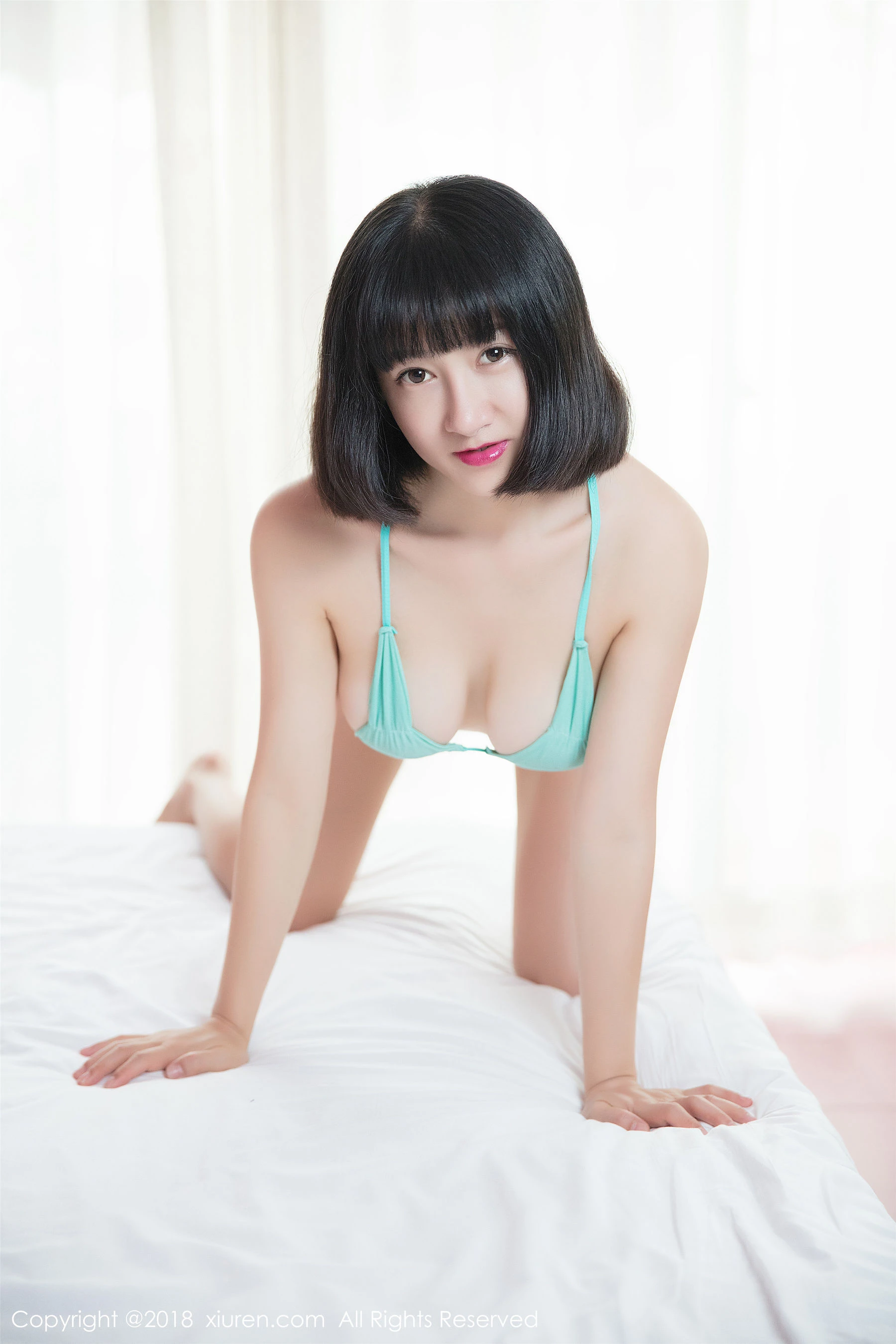 嫩模高貴戶外寫真 – 冬季自信風格展現限量 - 25