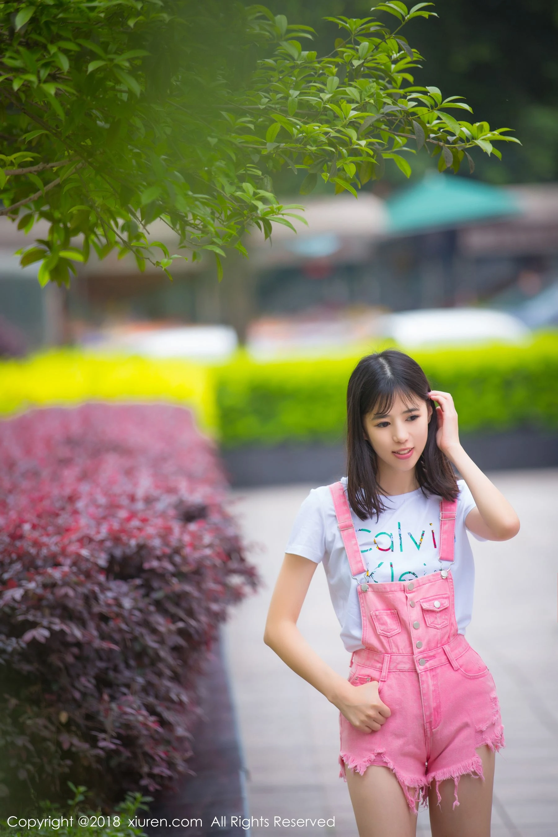 奔放時刻空姐戶外寫真 – 櫻花季甜美風採再現獨家 - 17