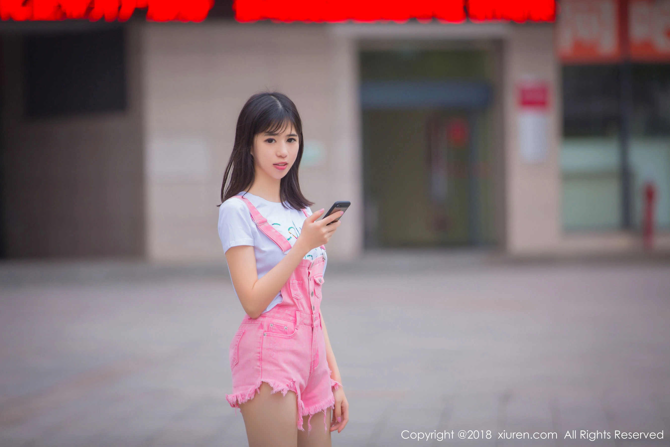 奔放時刻空姐戶外寫真 – 櫻花季甜美風採再現獨家 - 24