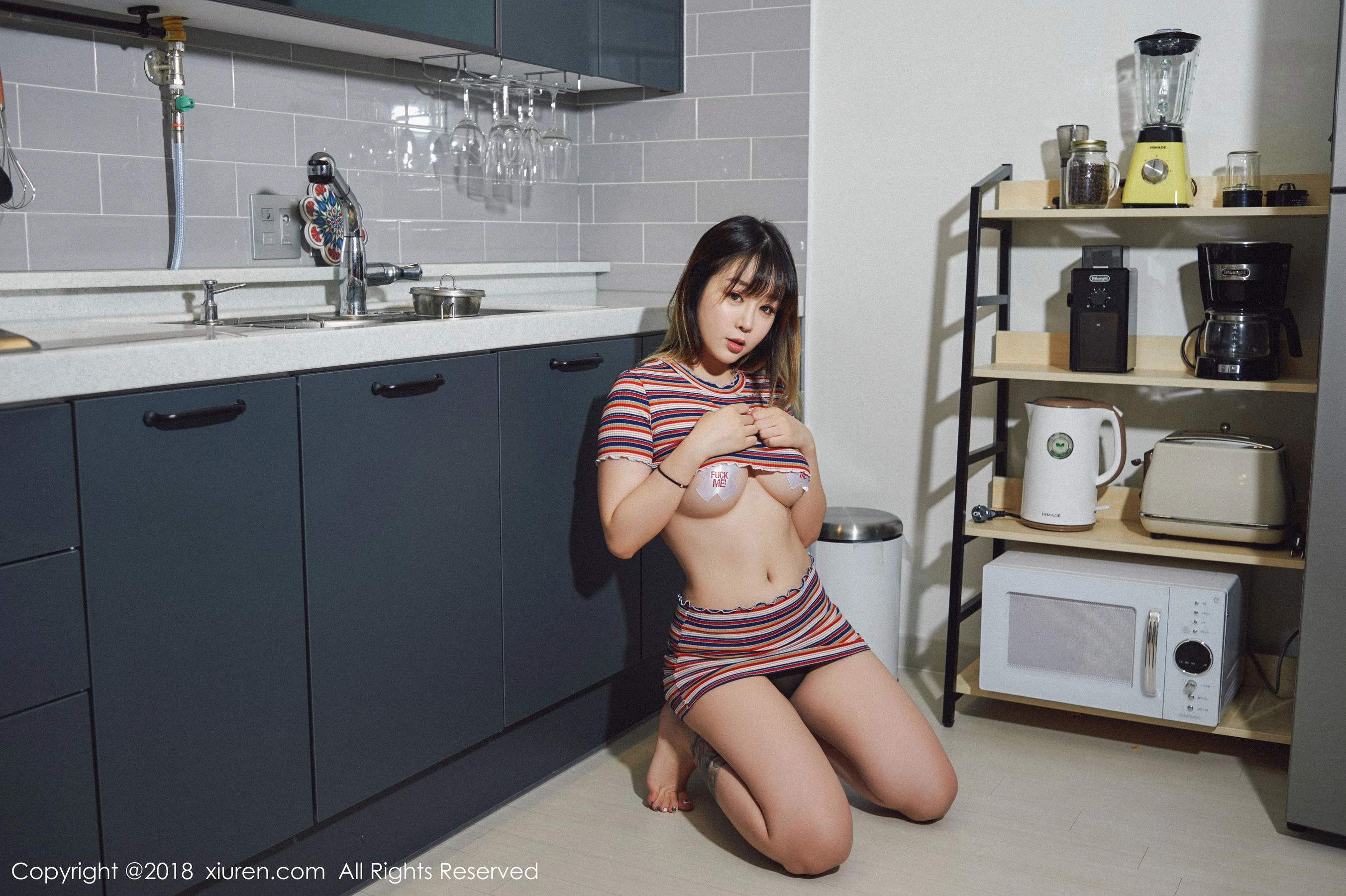 網紅火辣室內寫真 – 秋季溫柔風格展現獨家 - 19