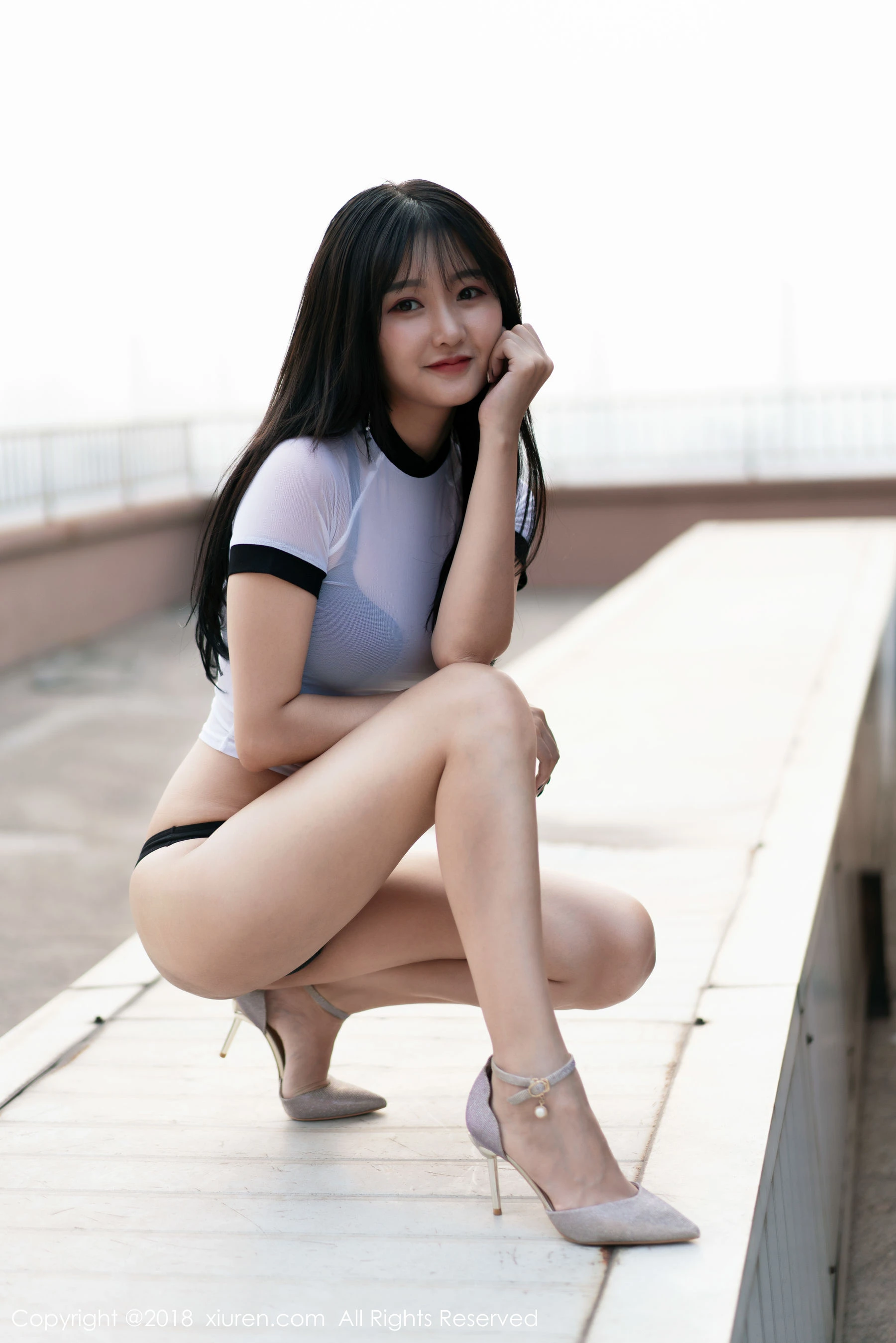 夜晚桃園校花寫真精選 – 高貴海邊奔放完美融合限量 - 24