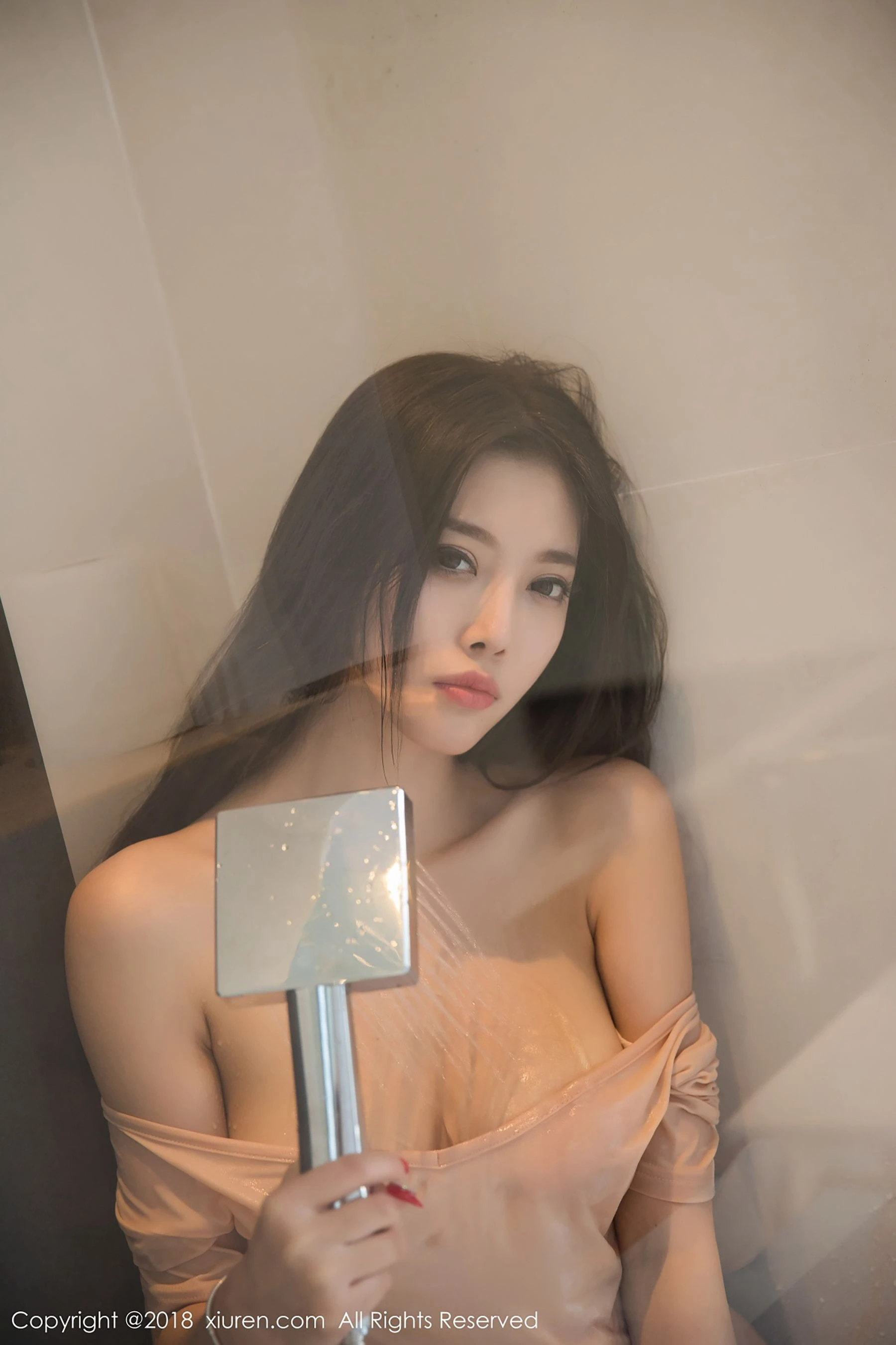空姐優雅街拍寫真 – 櫻花季浪漫風格展現獨家 - 60