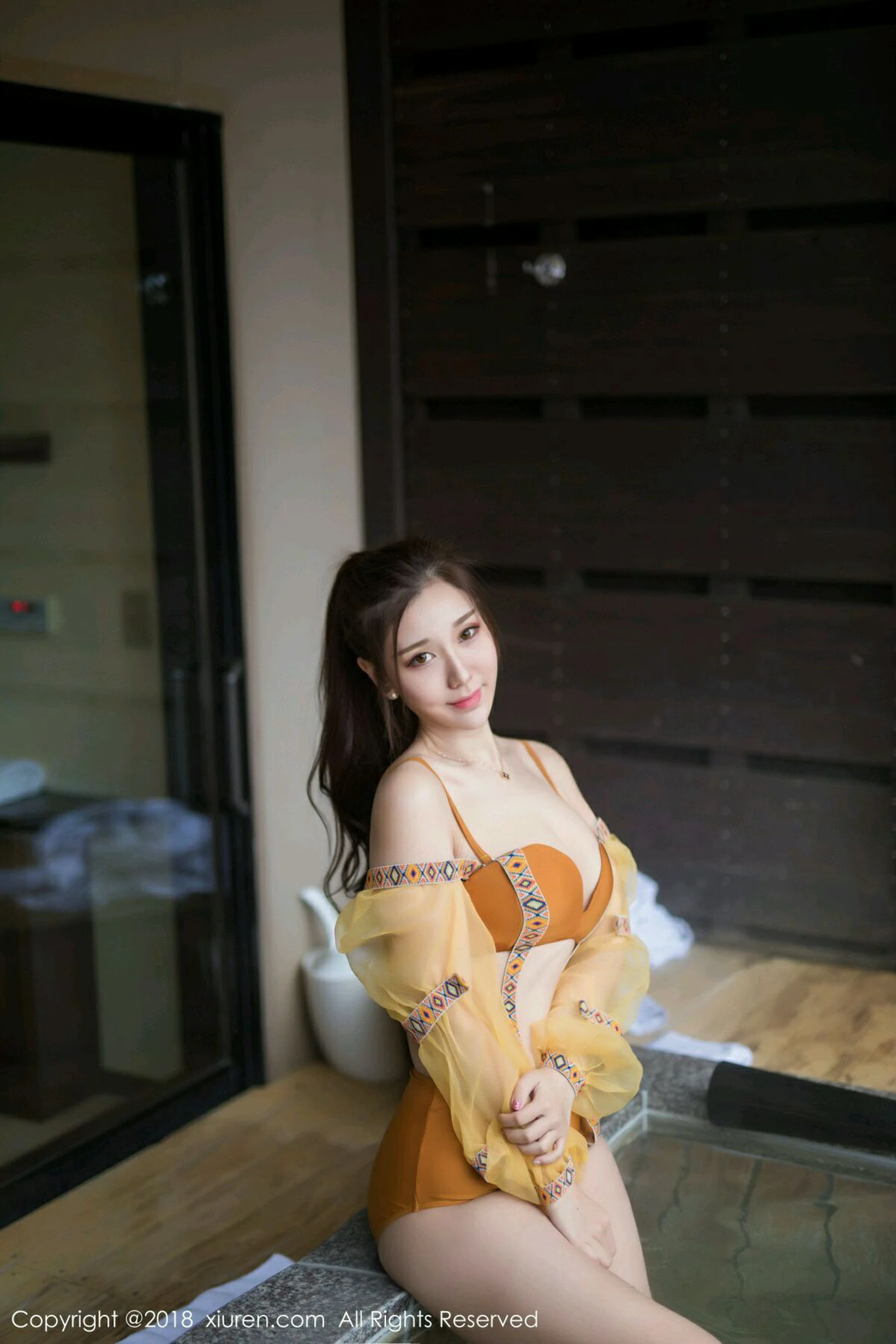 正午台中校花寫真精選 – 時尚室內激情完美融合典藏 - 30
