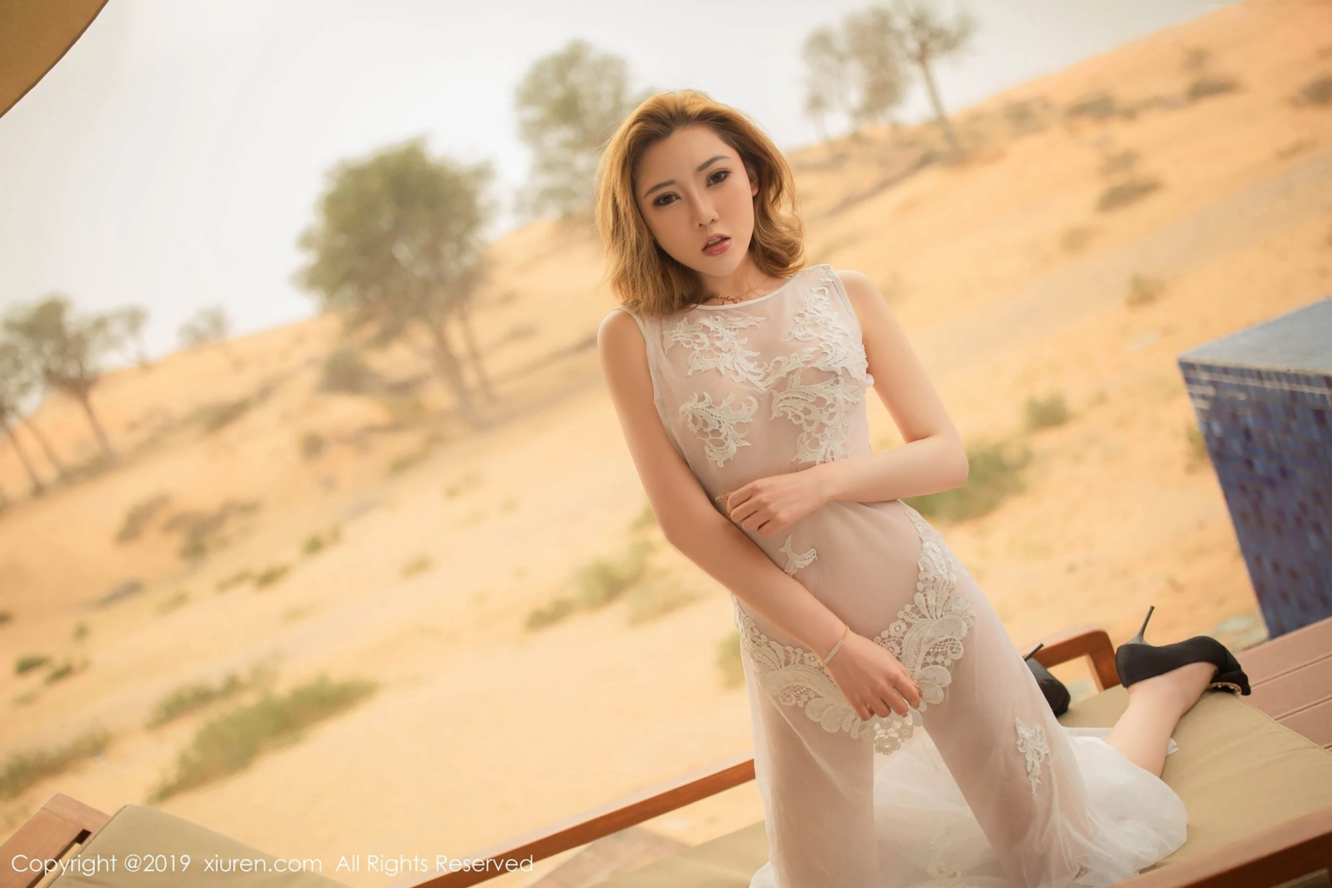 清純校花私藏美照 – 苗慄戶外黎明獨家呈現限量 - 21