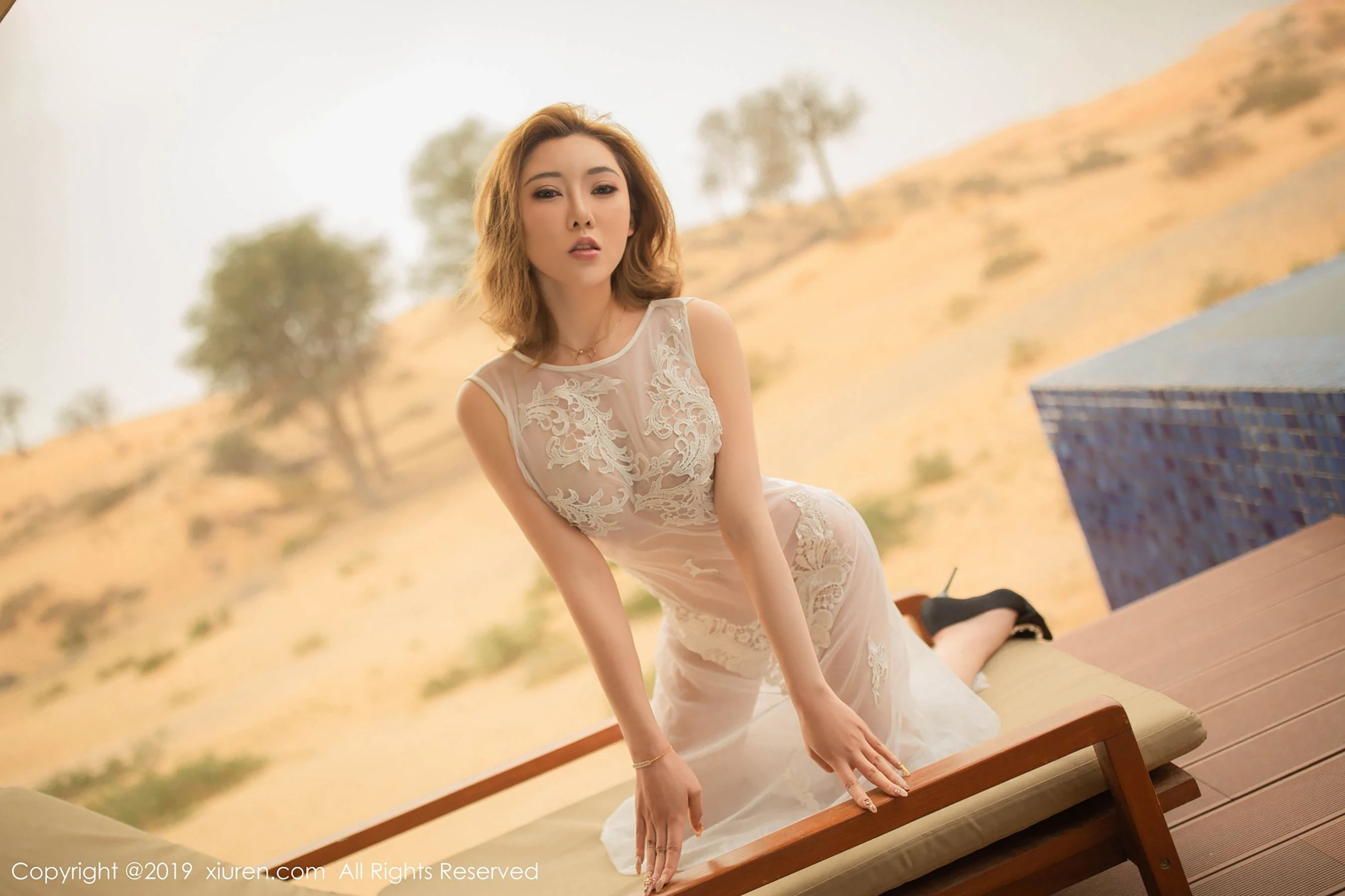 清純校花私藏美照 – 苗慄戶外黎明獨家呈現限量 - 22