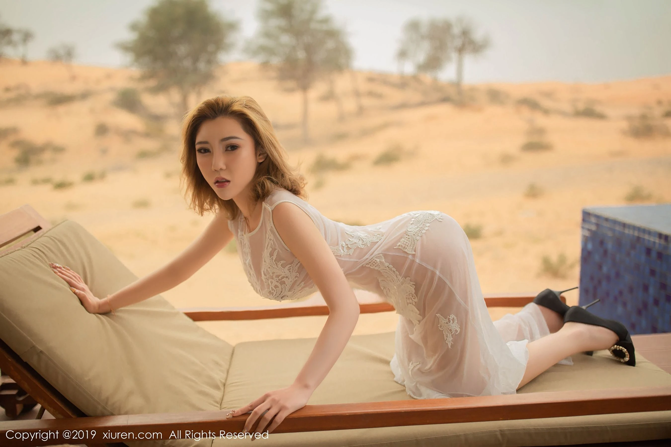 清純校花私藏美照 – 苗慄戶外黎明獨家呈現限量 - 25