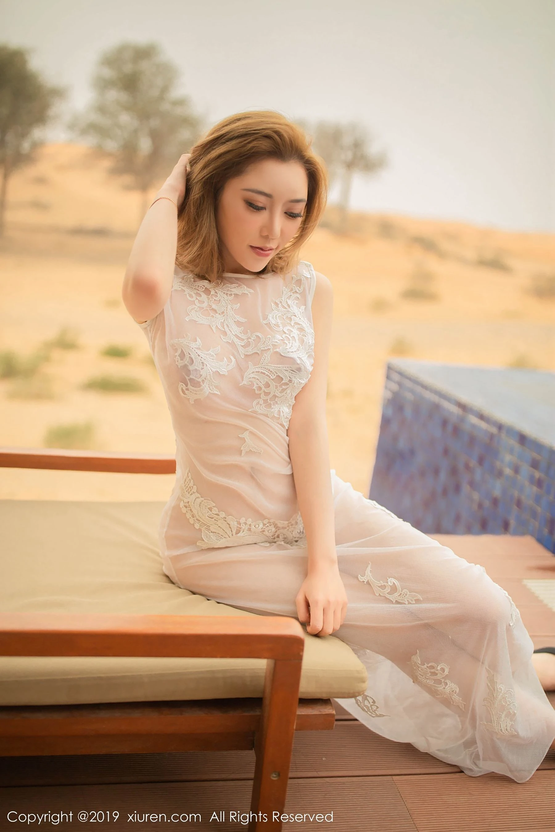 清純校花私藏美照 – 苗慄戶外黎明獨家呈現限量 - 38