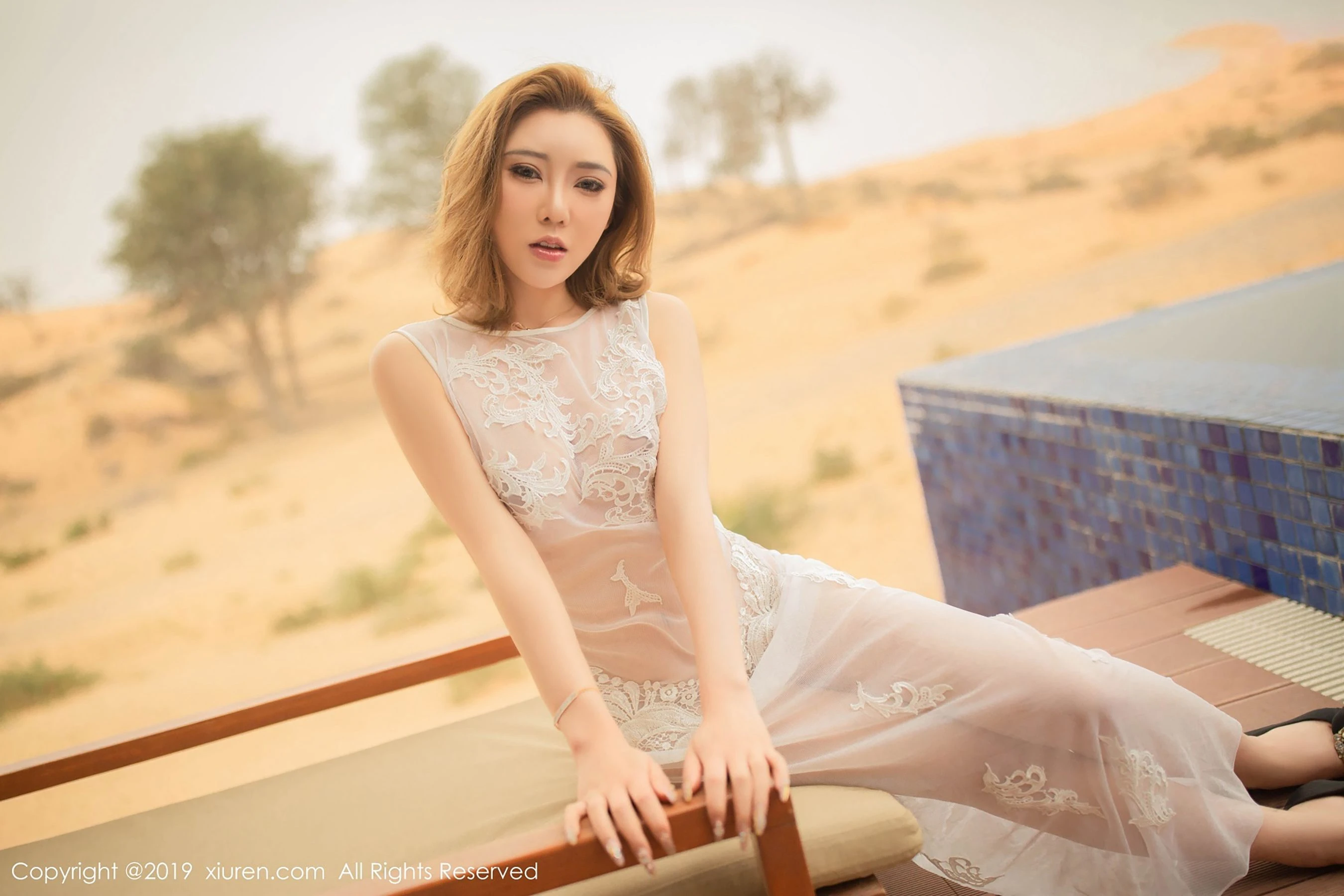 清純校花私藏美照 – 苗慄戶外黎明獨家呈現限量 - 39