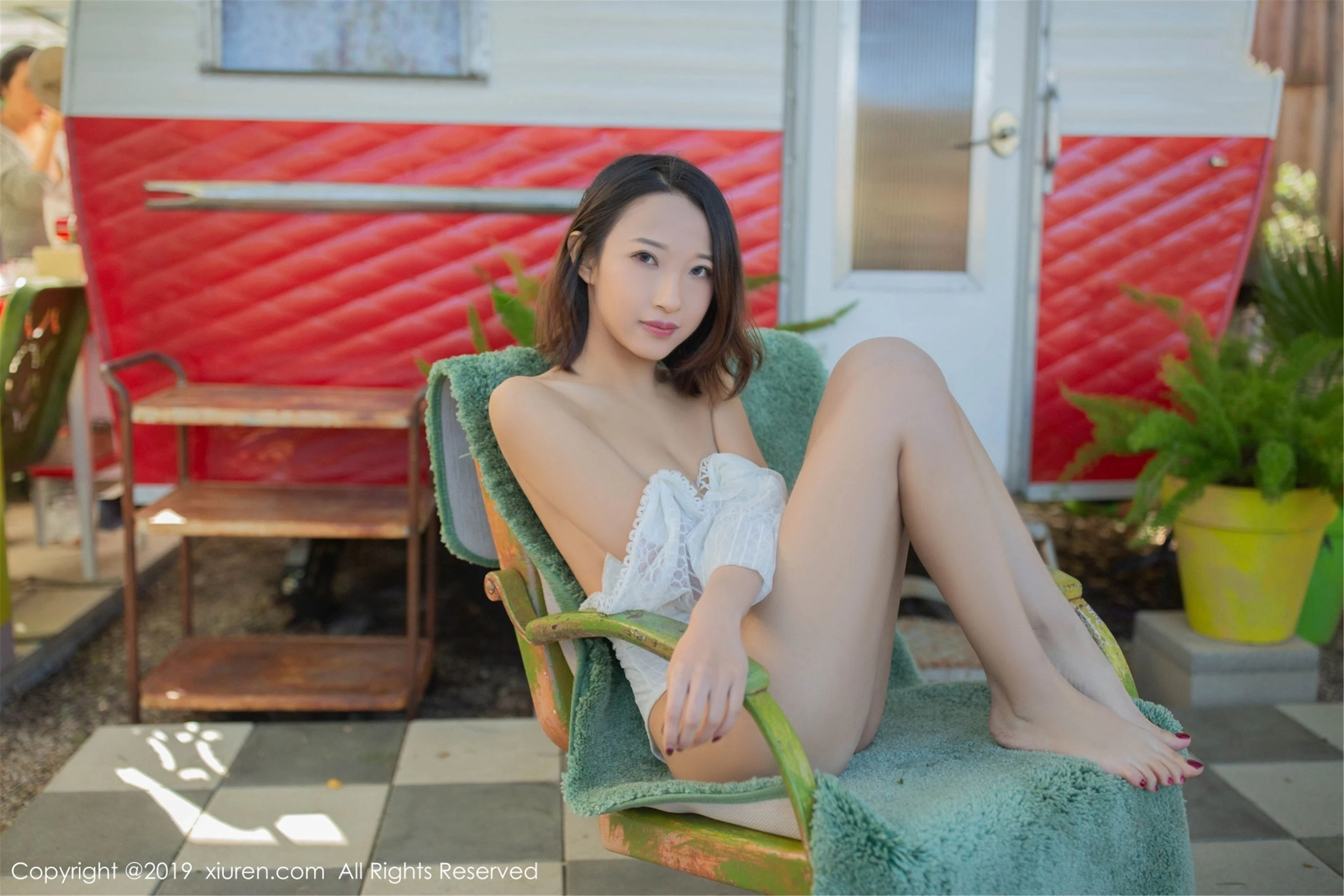 彰化正午嫩模美照 – 優雅魅力海邊實錄限量 - 40