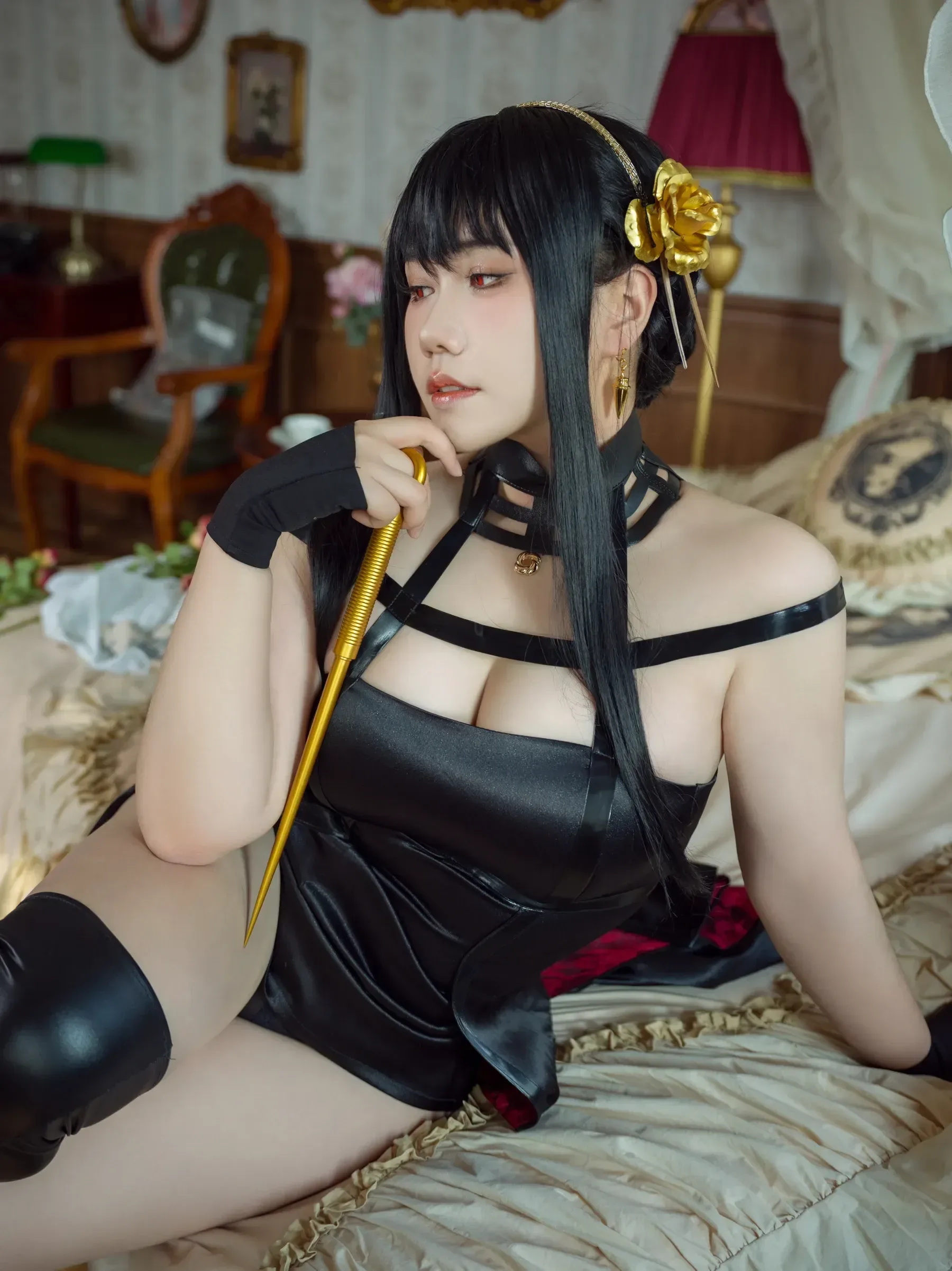 新竹深夜校花美照 – 高貴魅力寫真館實錄限量 - 10