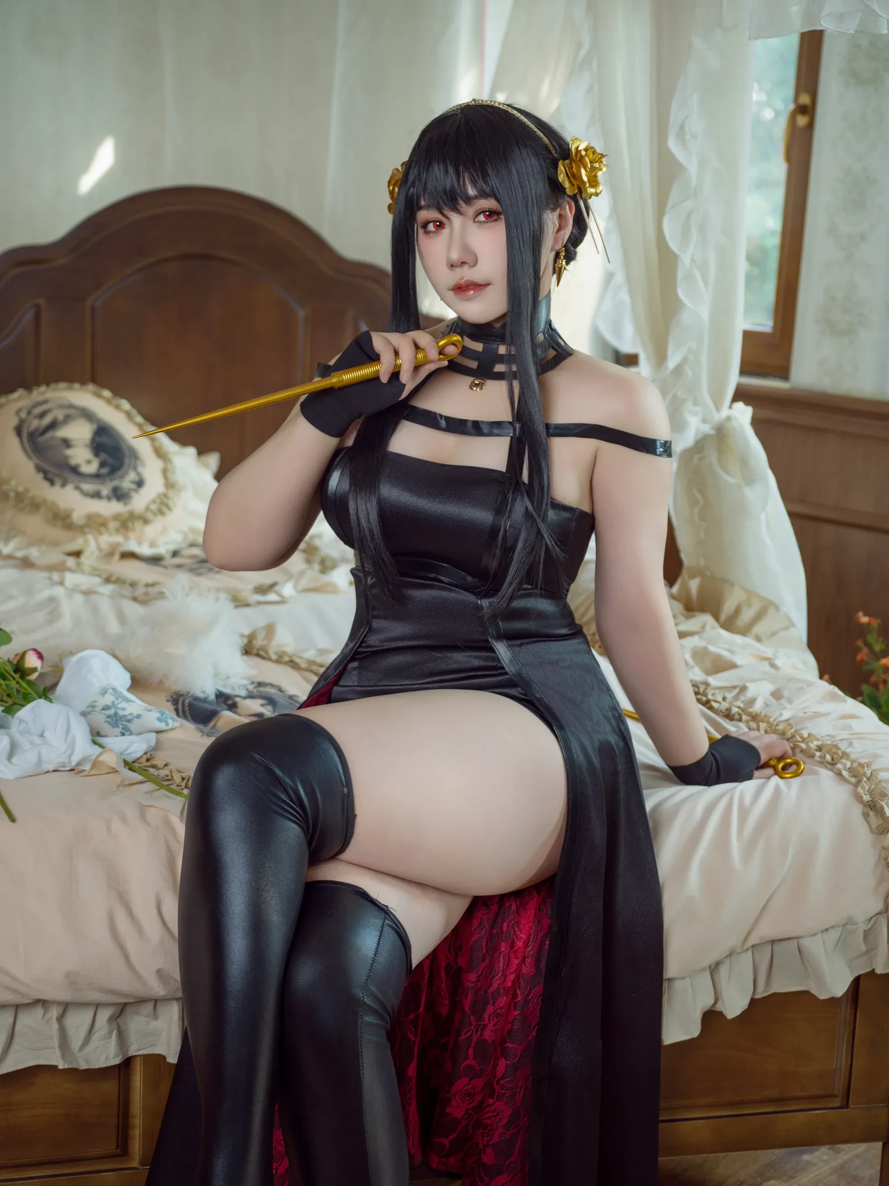 新竹深夜校花美照 – 高貴魅力寫真館實錄限量 - 4