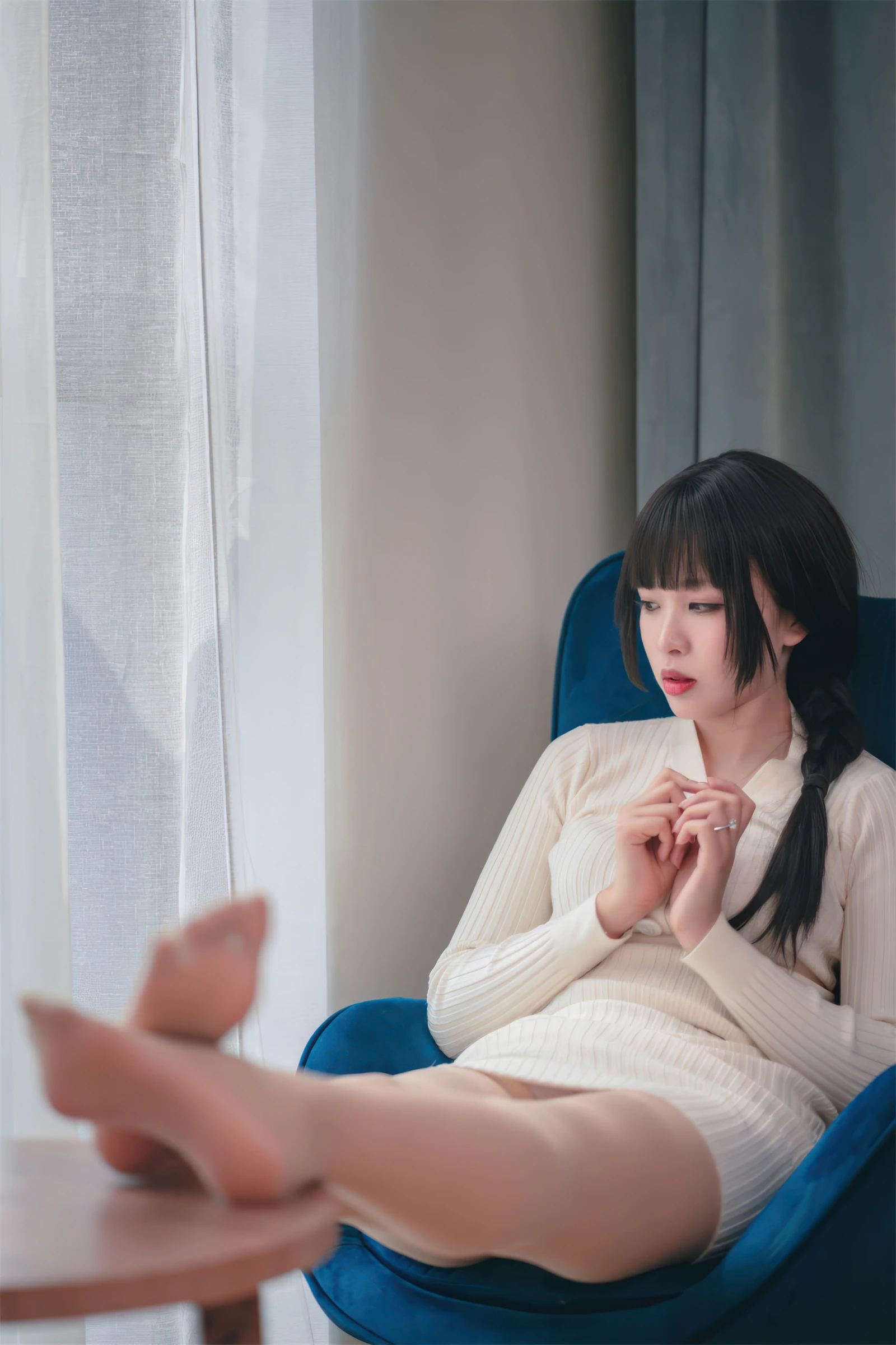 新北黃昏主播美照 – 清純魅力自然光實錄典藏 - 18