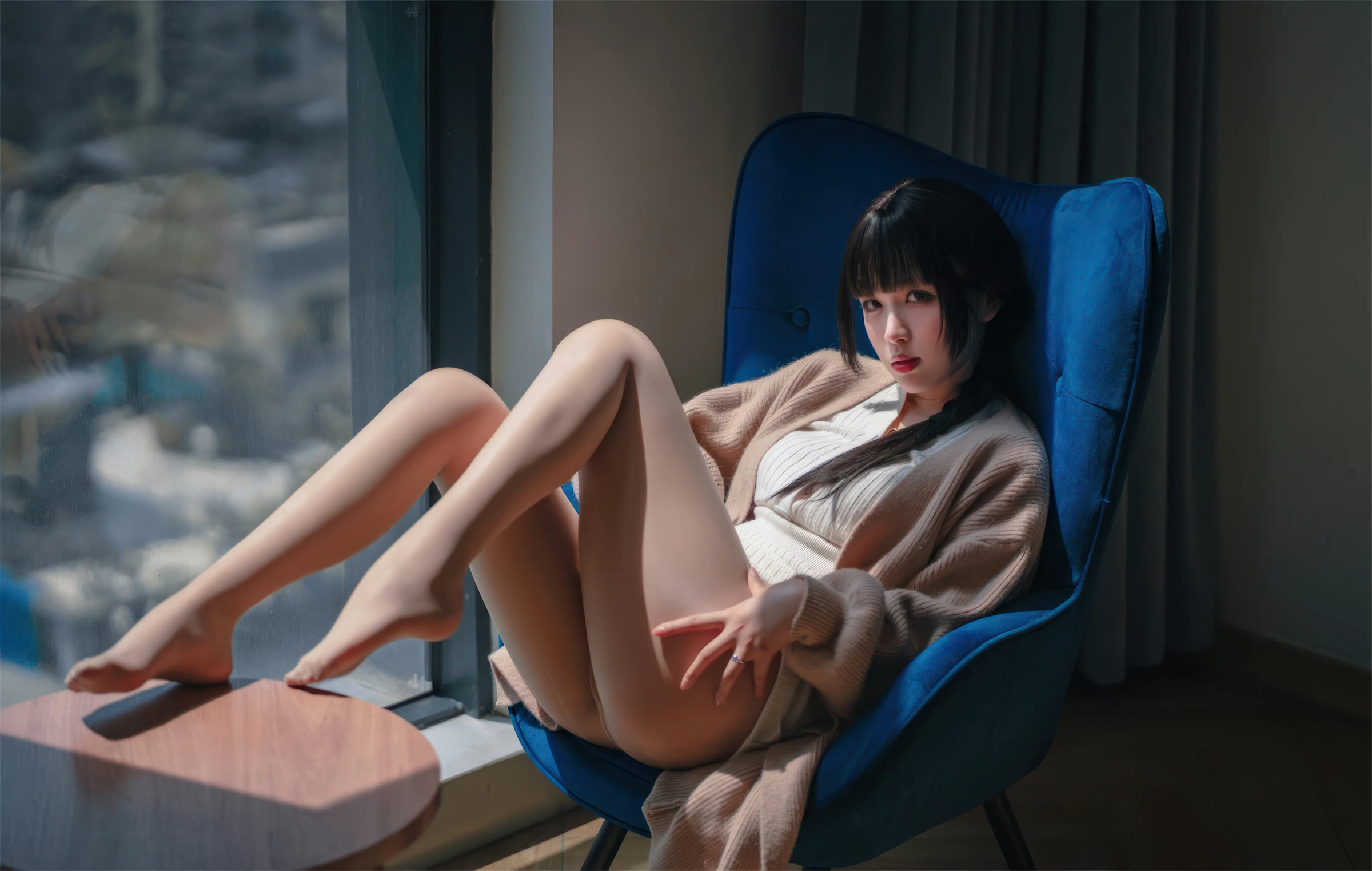 新北黃昏主播美照 – 清純魅力自然光實錄典藏 - 62
