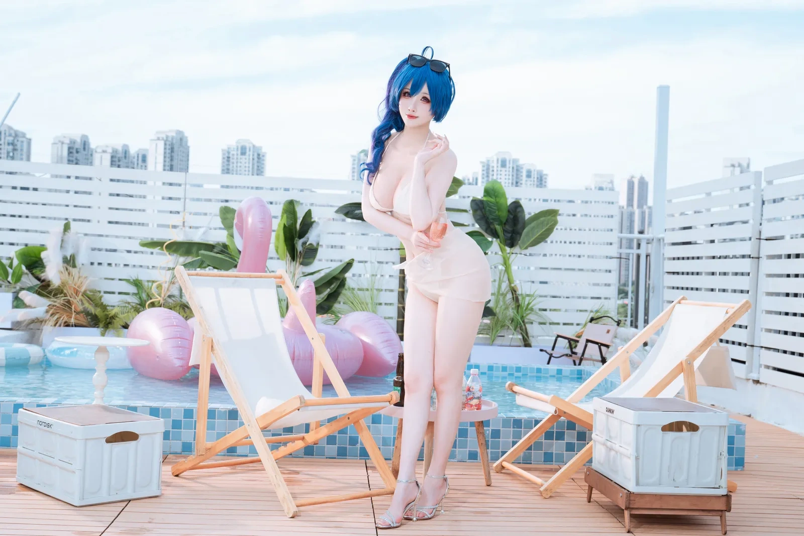 校花優雅戶外寫真 – 櫻花季俏皮風格展現珍藏 - 1