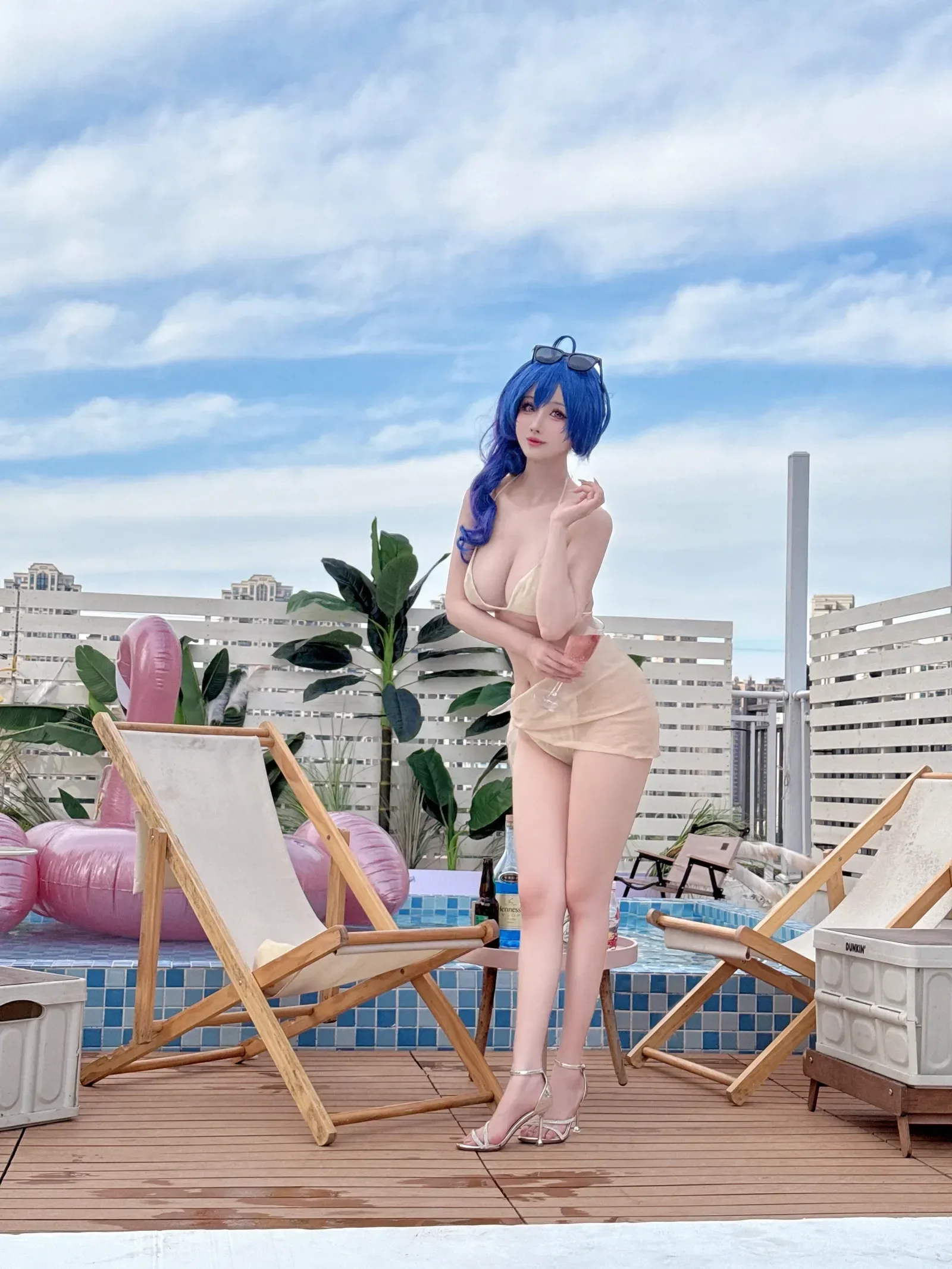 校花優雅戶外寫真 – 櫻花季俏皮風格展現珍藏 - 38