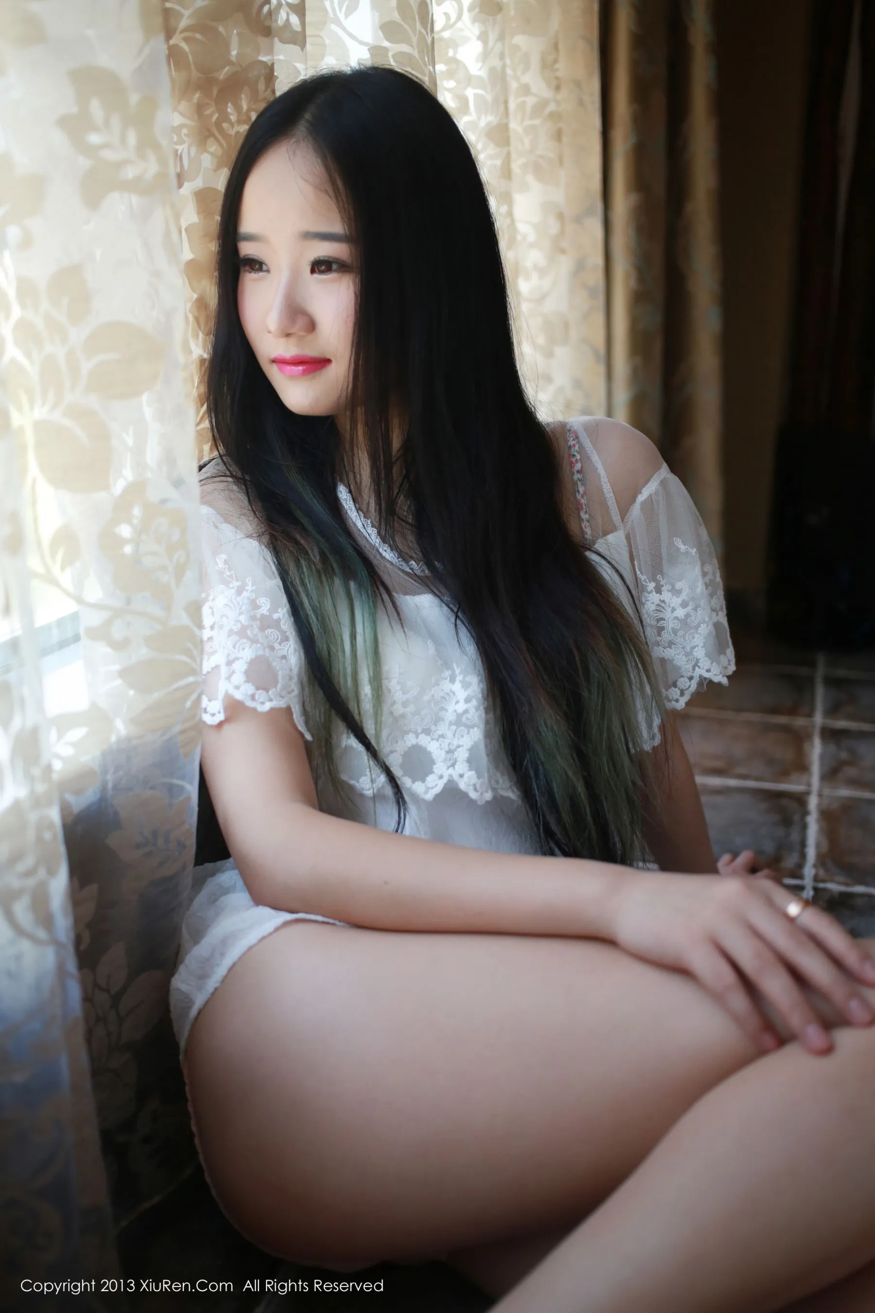 台中黃昏模特美照 – 甜美魅力攝影棚實錄限量 - 14