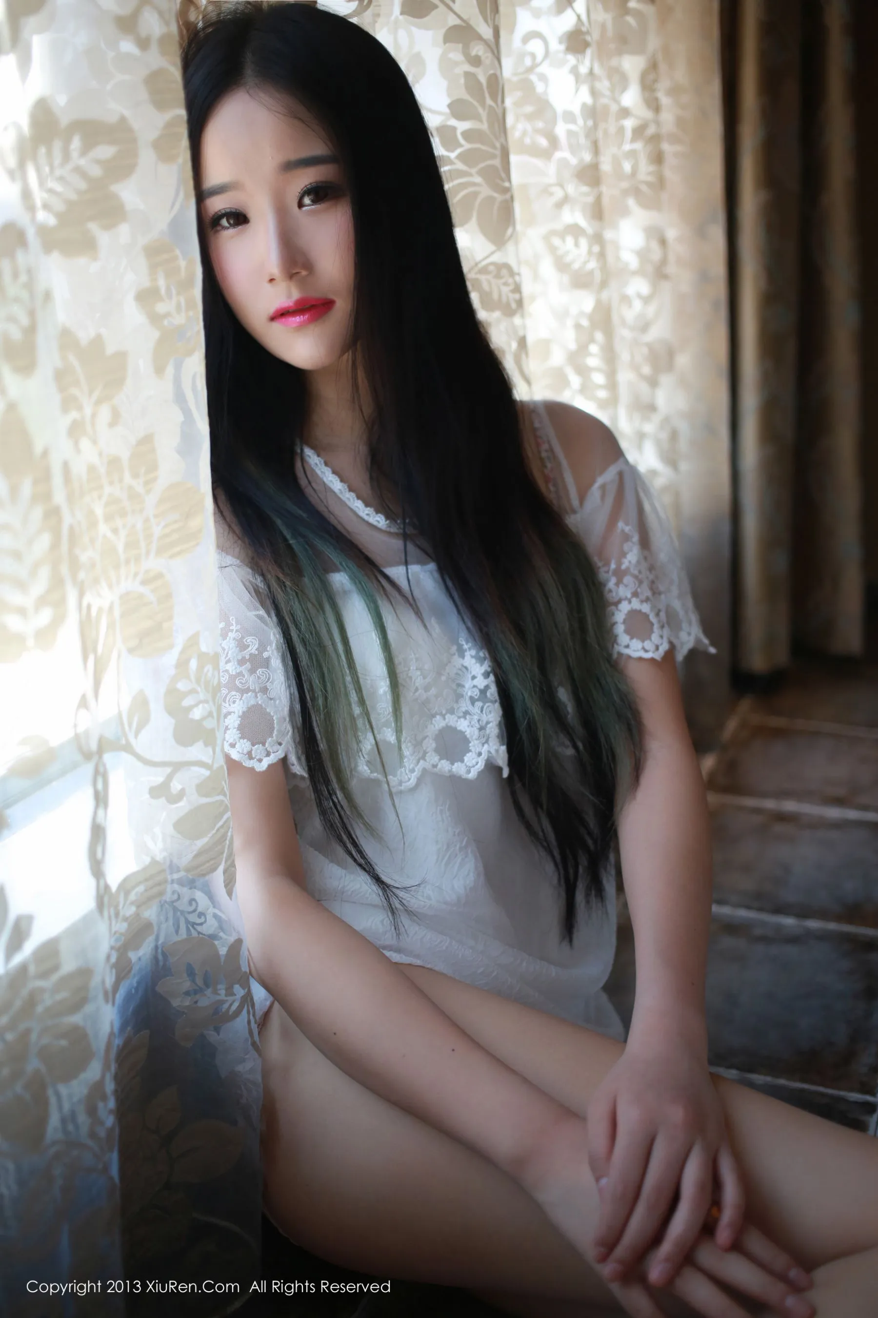 台中黃昏模特美照 – 甜美魅力攝影棚實錄限量 - 16