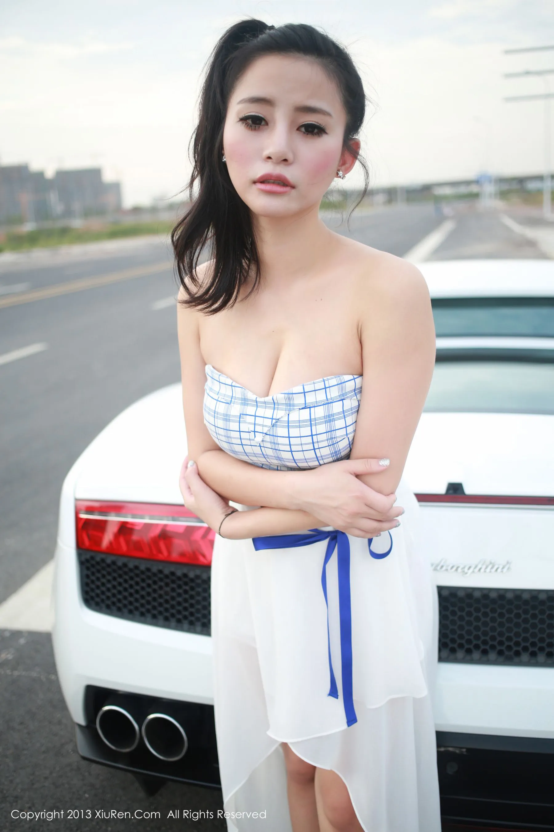 清晨苗慄護士寫真精選 – 知性夜景俏皮完美融合典藏 - 30