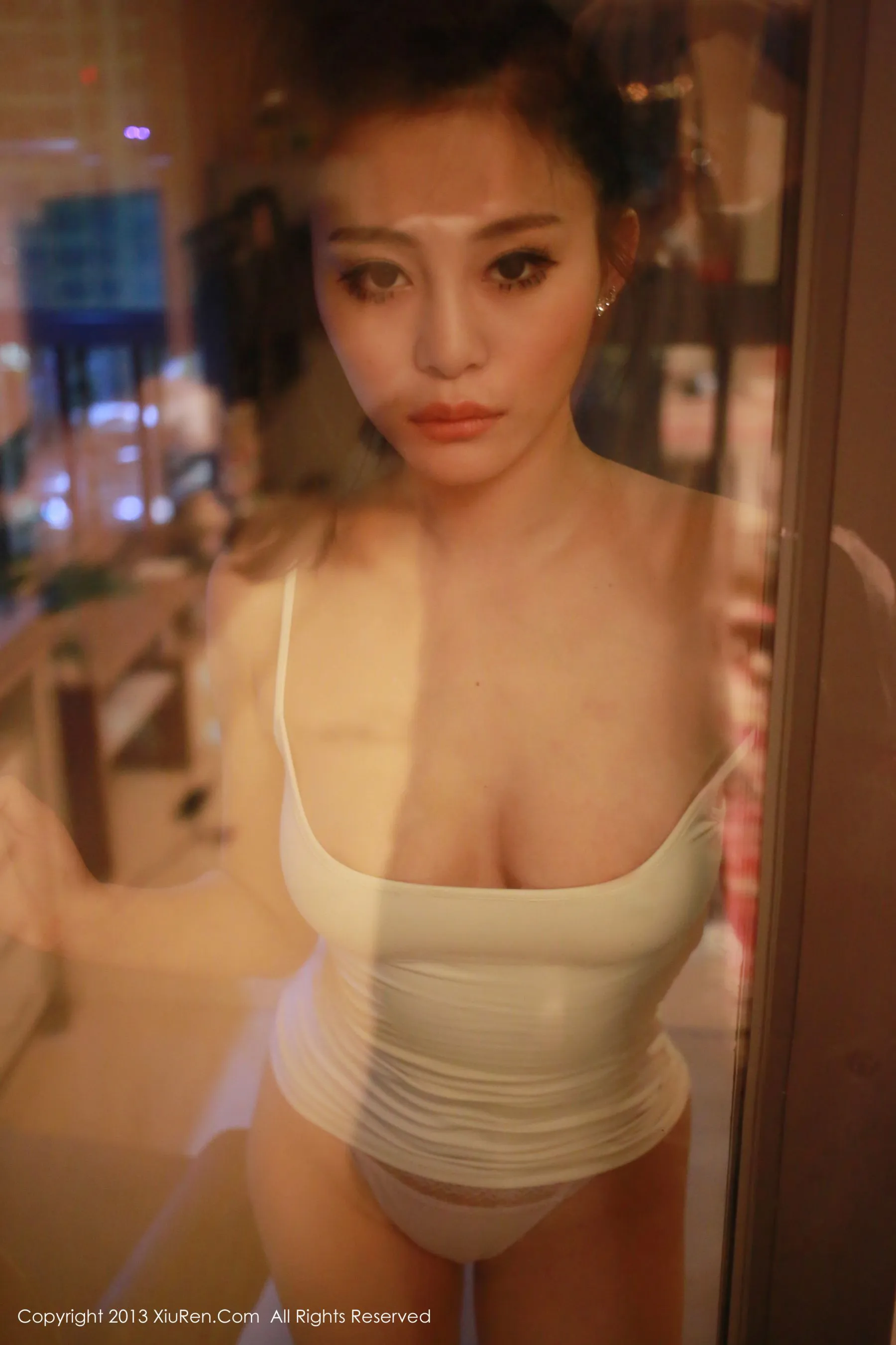 清晨苗慄護士寫真精選 – 知性夜景俏皮完美融合典藏 - 43