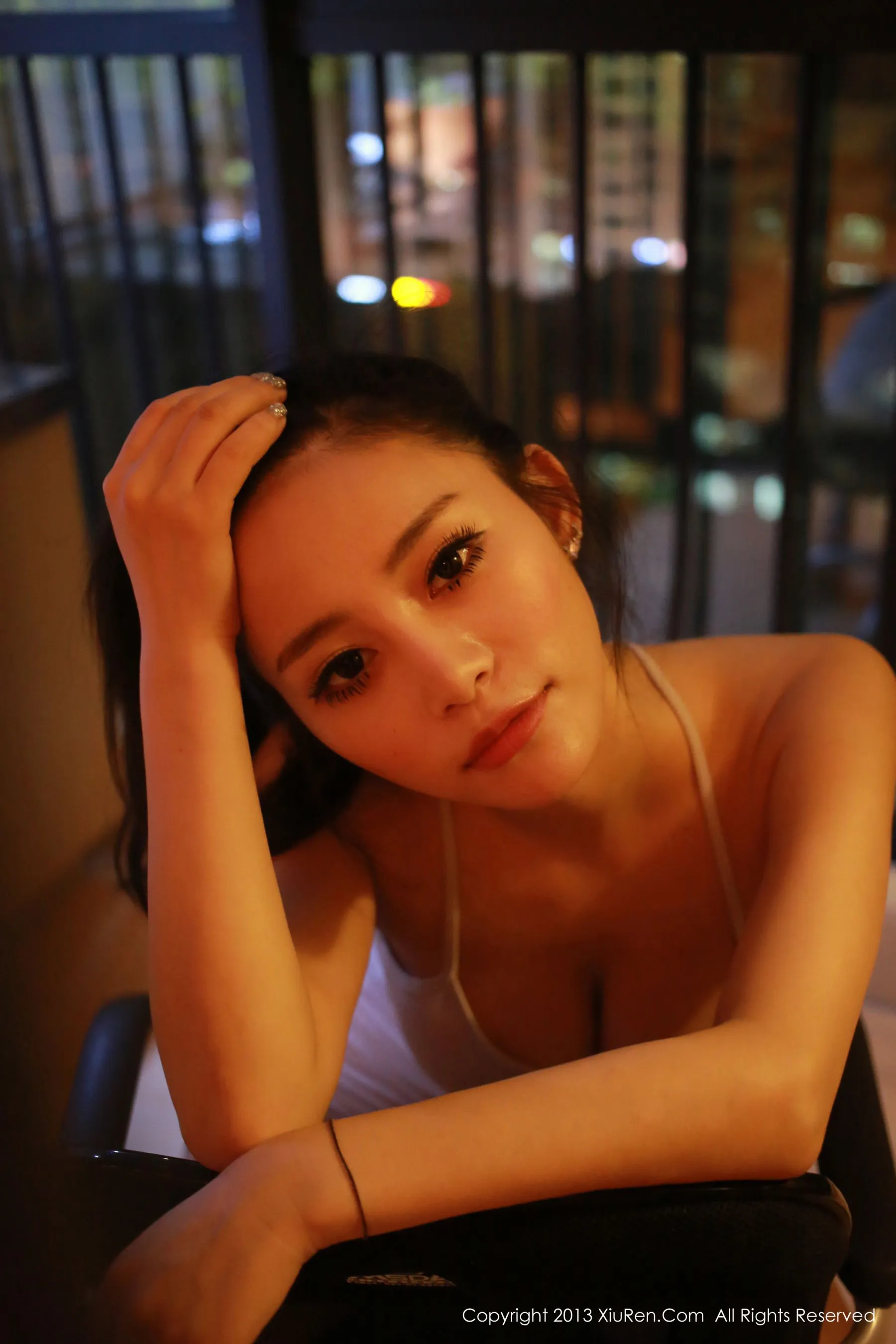 清晨苗慄護士寫真精選 – 知性夜景俏皮完美融合典藏 - 55