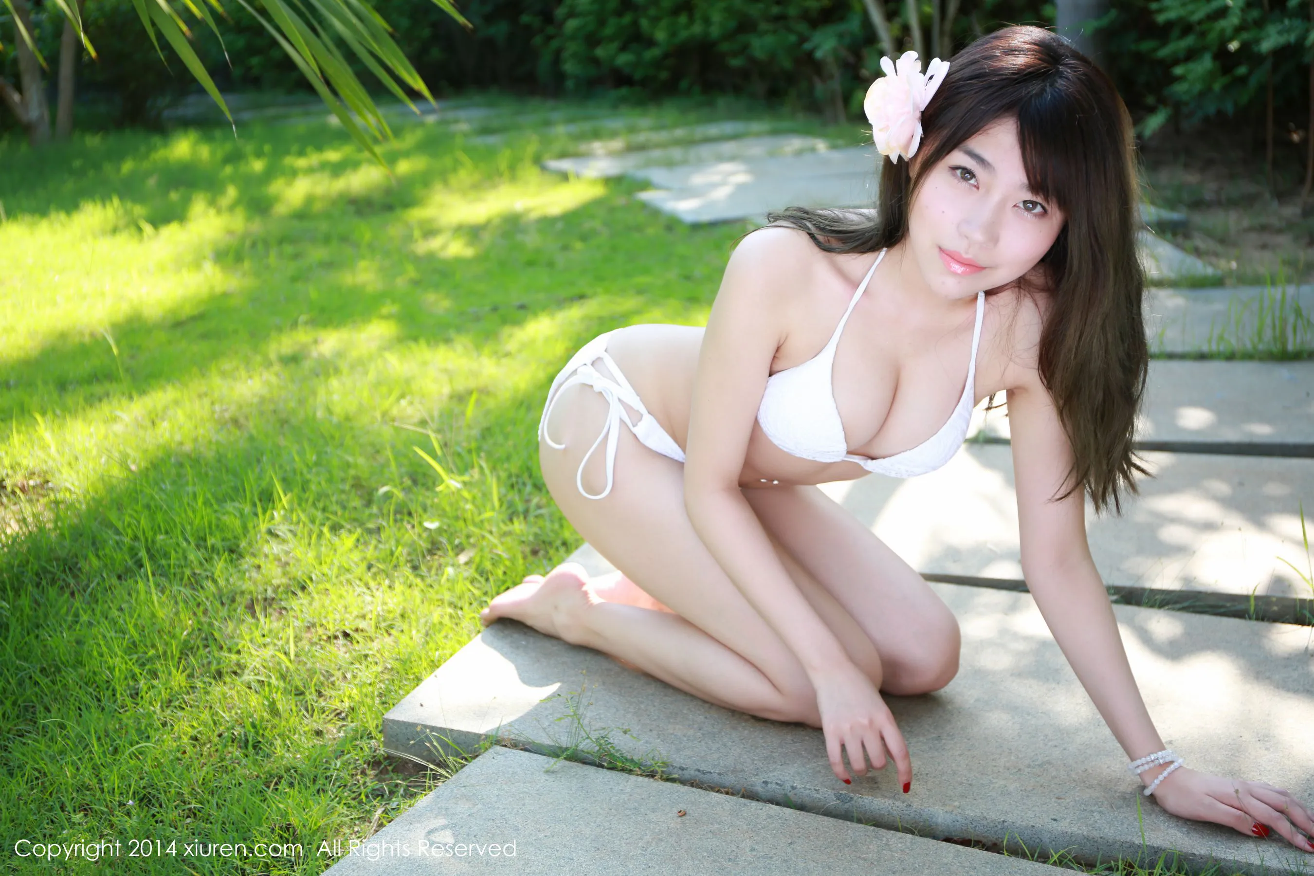 嫩模活潑自然光寫真 – 秋季激情風格展現獨家 - 8