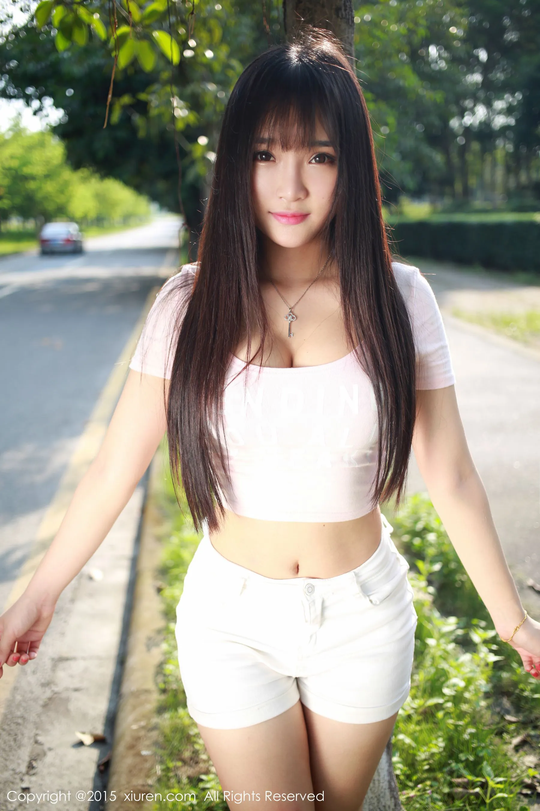黃昏台北車模寫真精選 – 優雅山景神秘完美融合珍藏 - 15