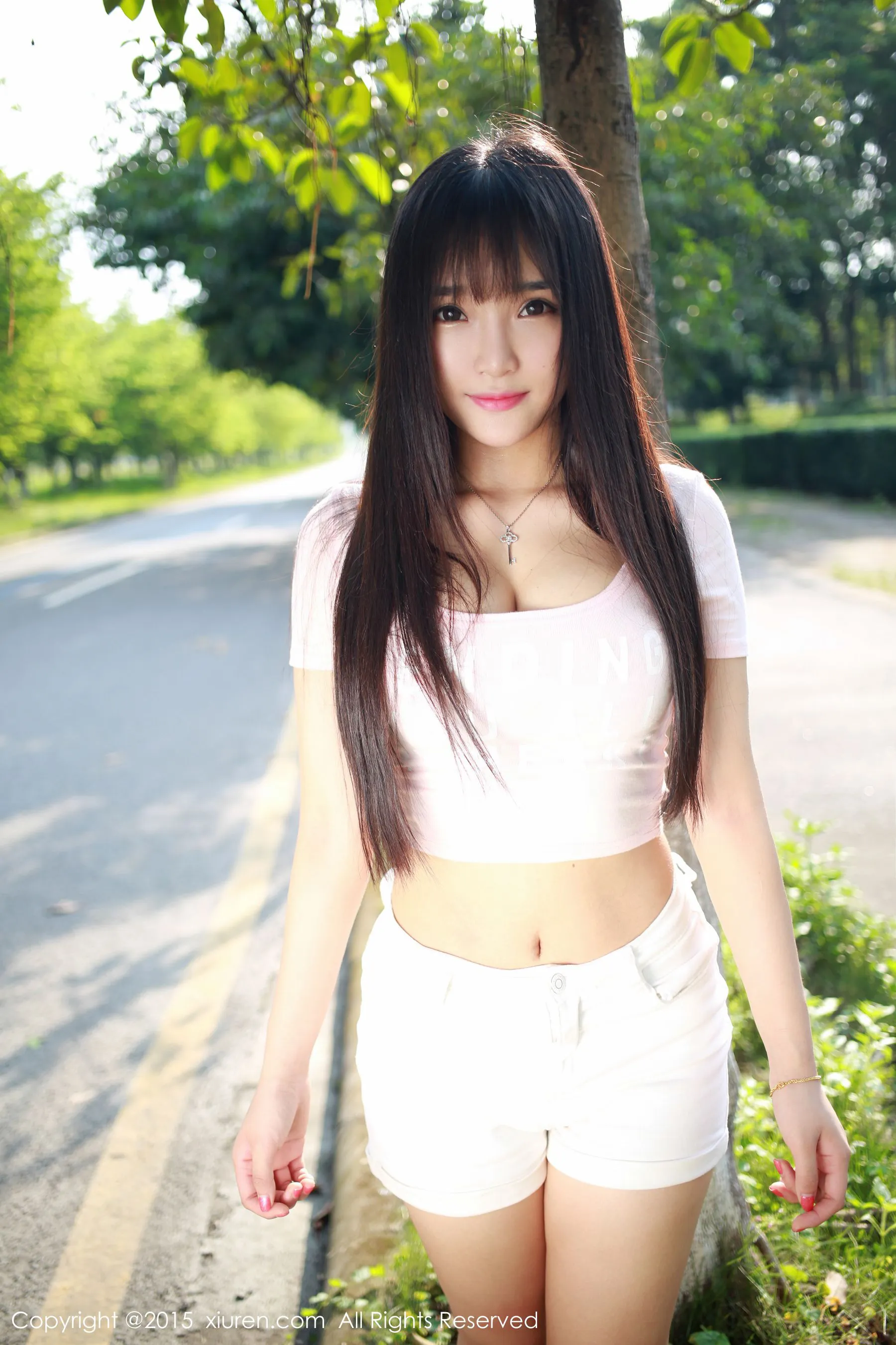 黃昏台北車模寫真精選 – 優雅山景神秘完美融合珍藏 - 16