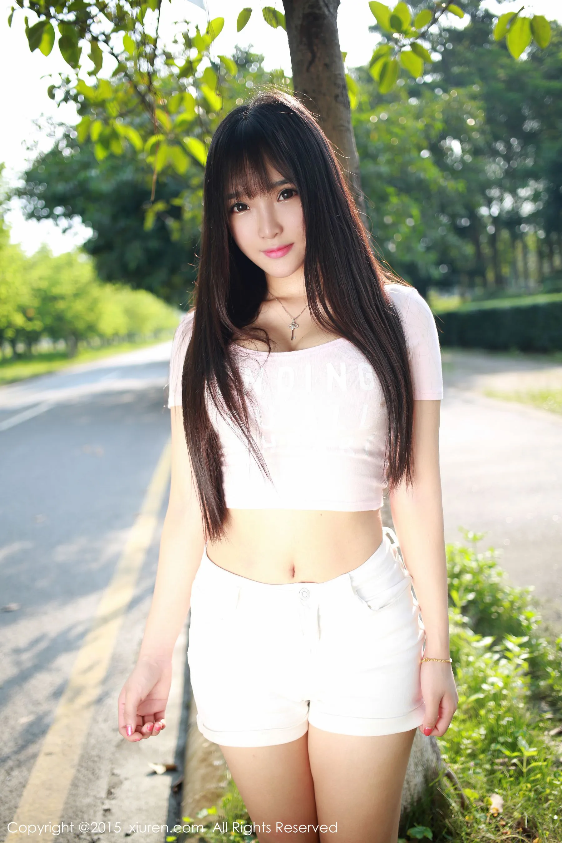 黃昏台北車模寫真精選 – 優雅山景神秘完美融合珍藏 - 17