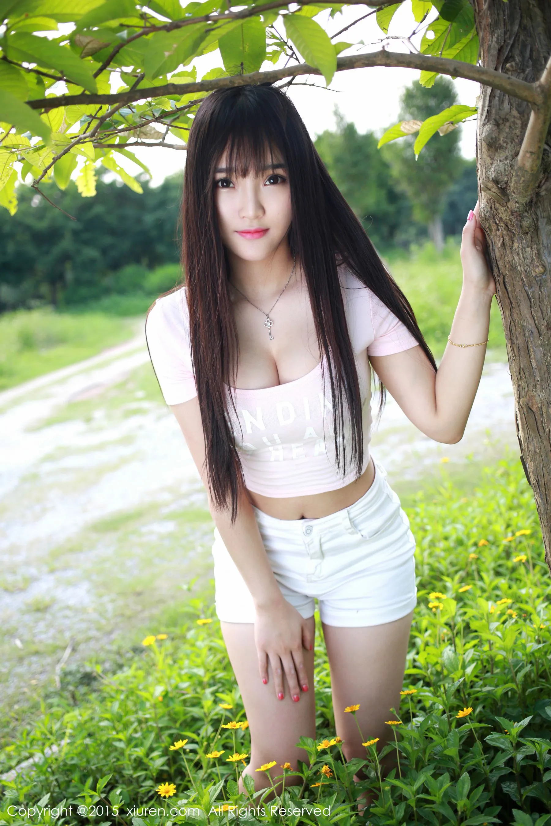 黃昏台北車模寫真精選 – 優雅山景神秘完美融合珍藏 - 27