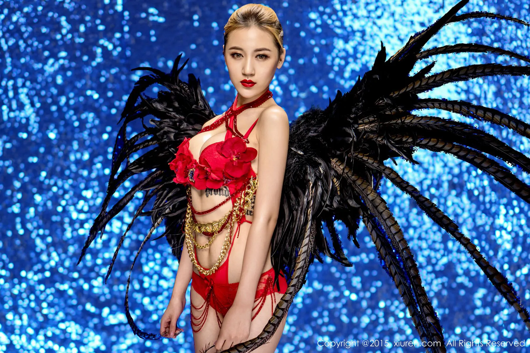 主播甜美戶外寫真 – 秋楓活力風格展現獨家 - 5