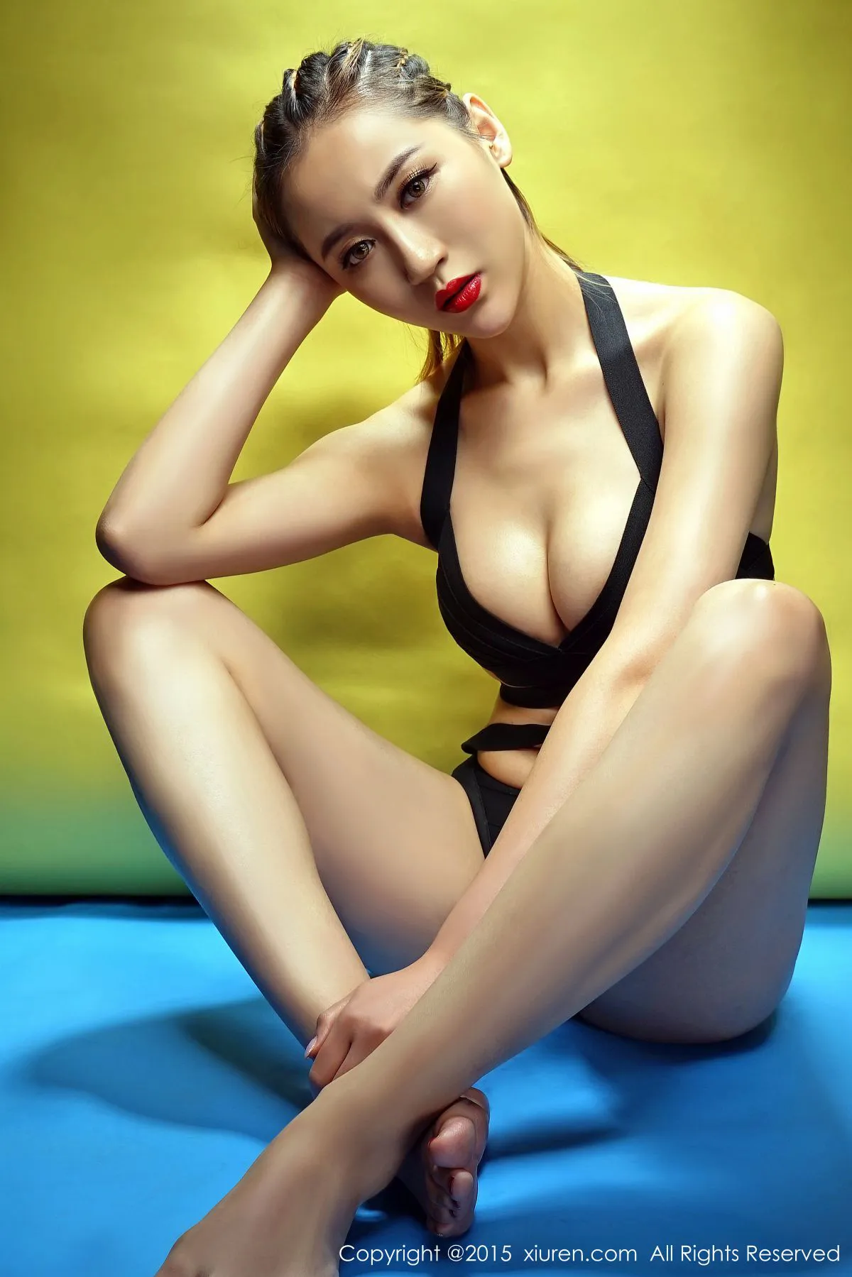 主播甜美戶外寫真 – 秋楓活力風格展現獨家 - 9