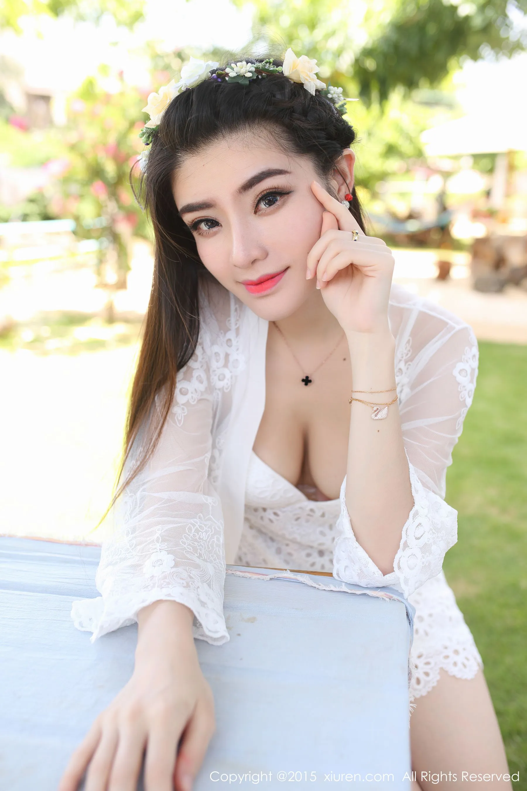 晴日限定校花甜美寫真集 – 街拍活力瞬間捕捉珍藏 - 35