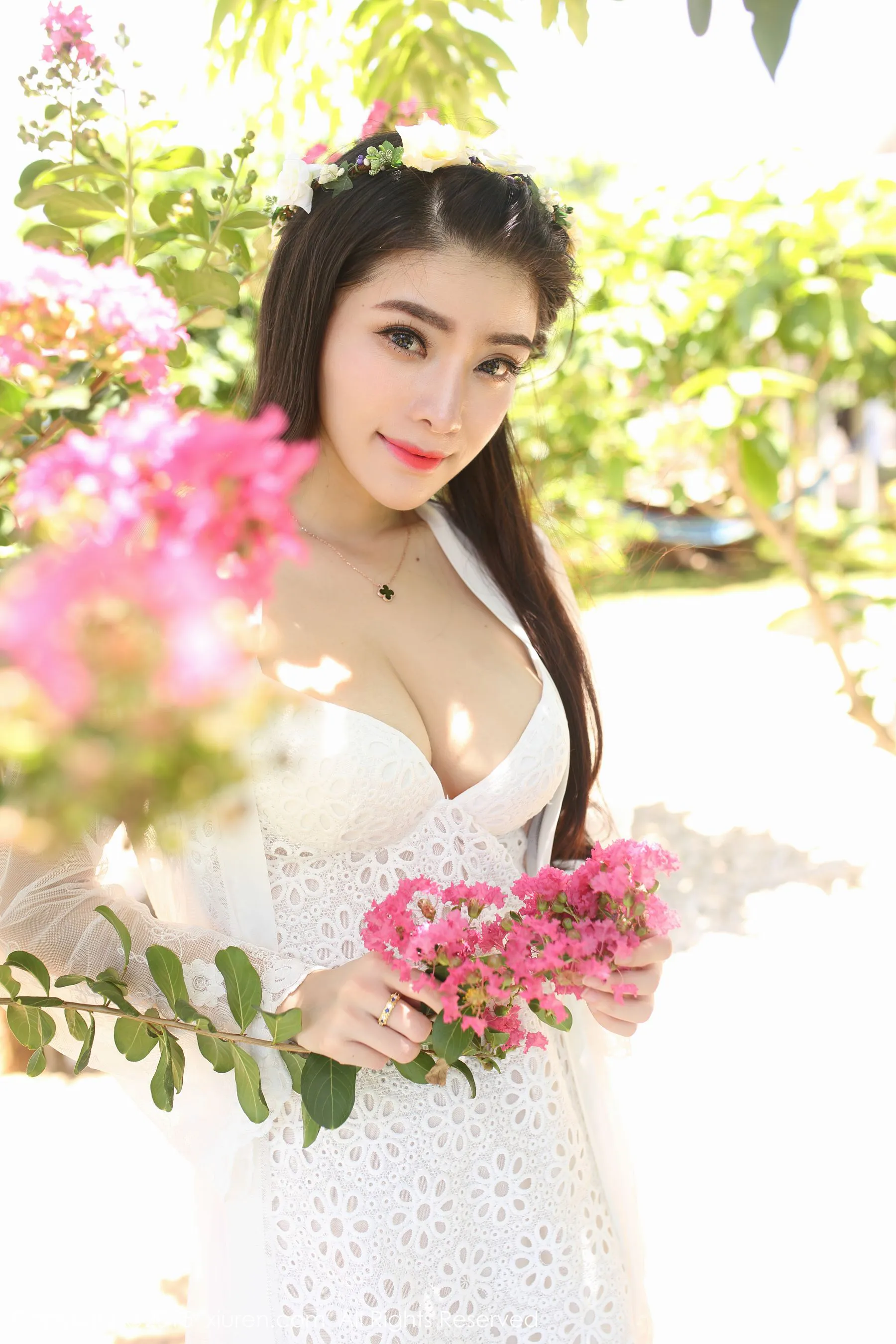 晴日限定校花甜美寫真集 – 街拍活力瞬間捕捉珍藏 - 43