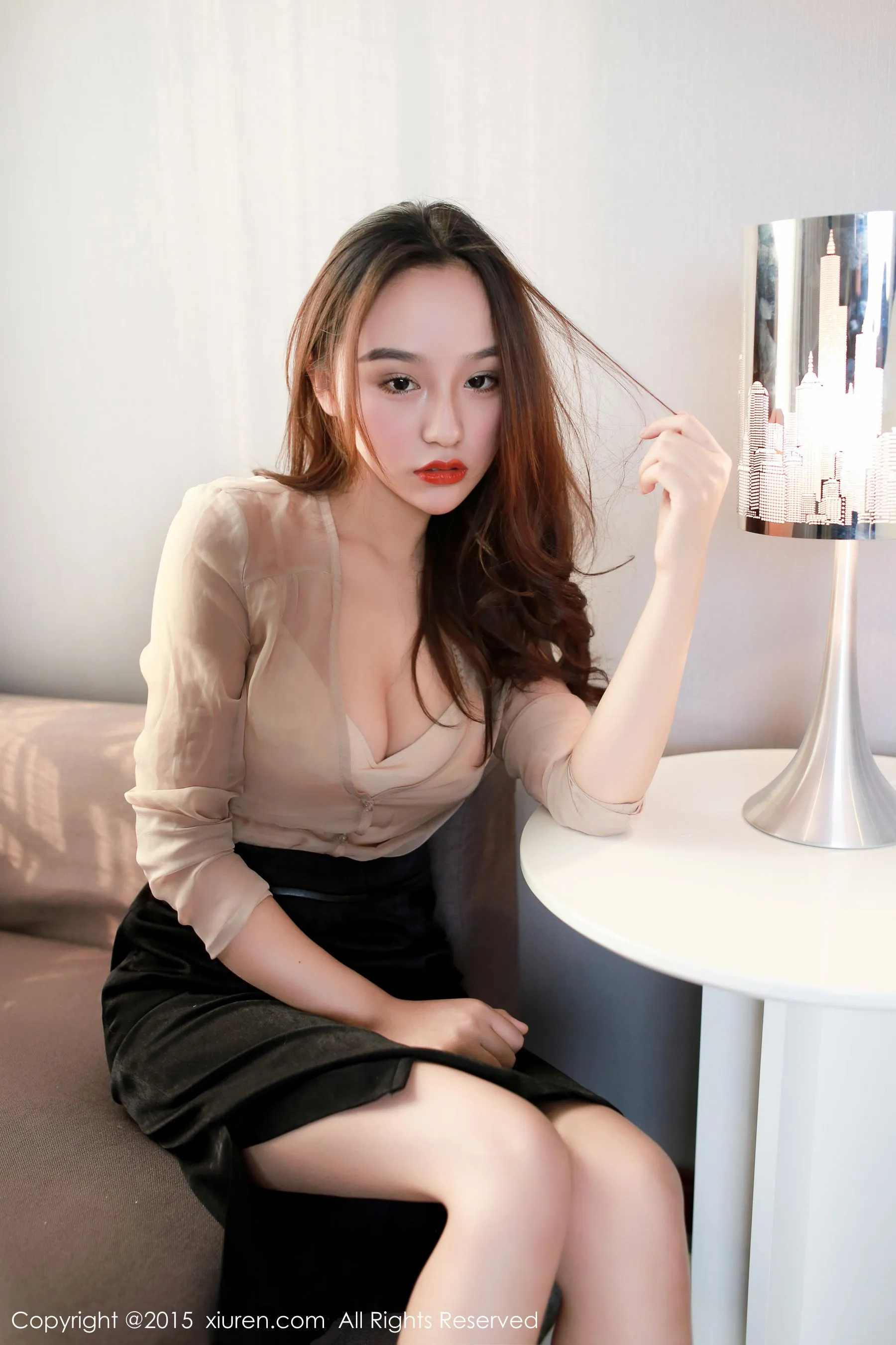 模特魅惑寫真館寫真 – 秋楓俏皮風格展現典藏 - 45