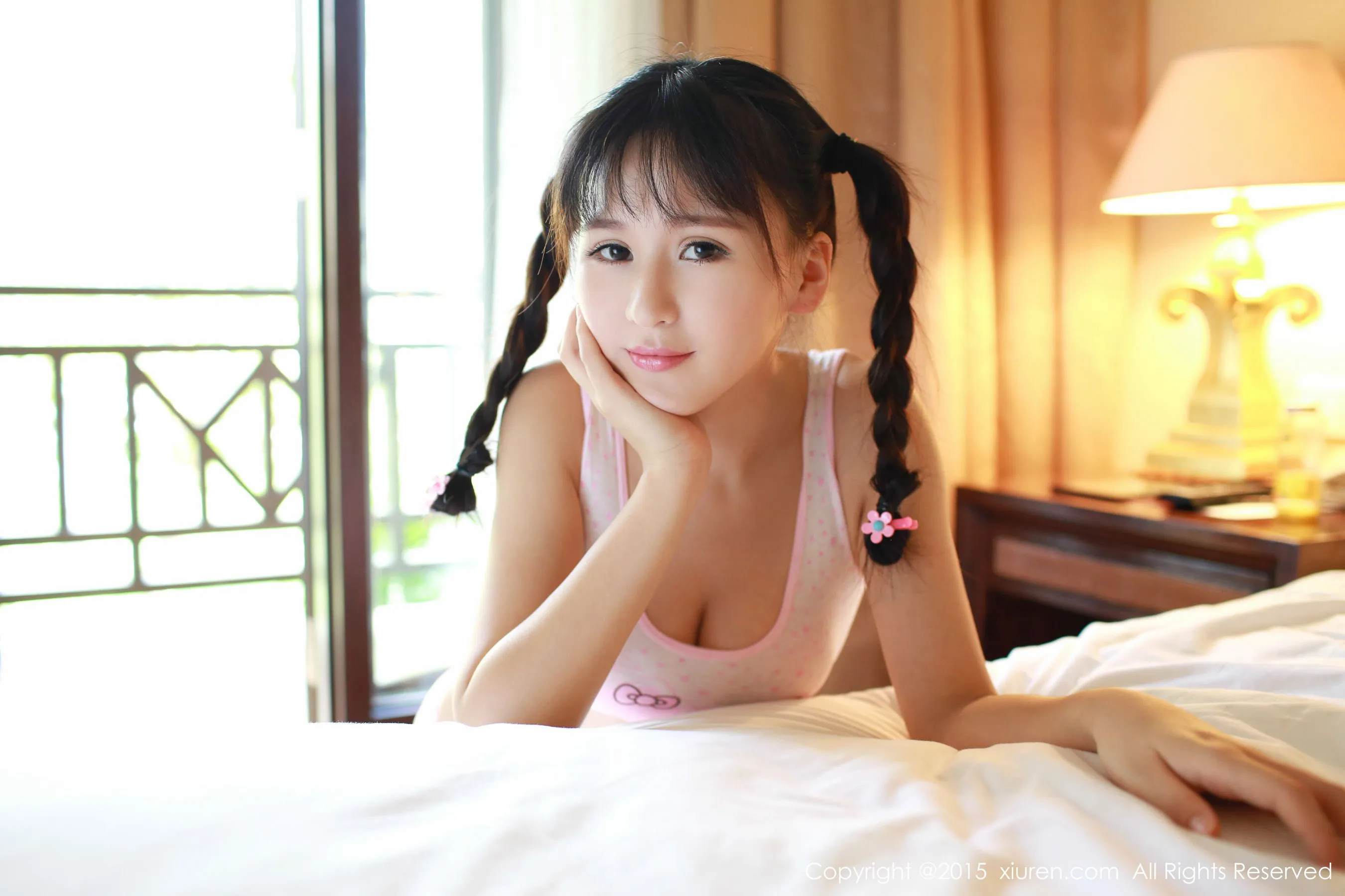 苗慄夜晚模特美照 – 清純魅力私房實錄限量 - 11