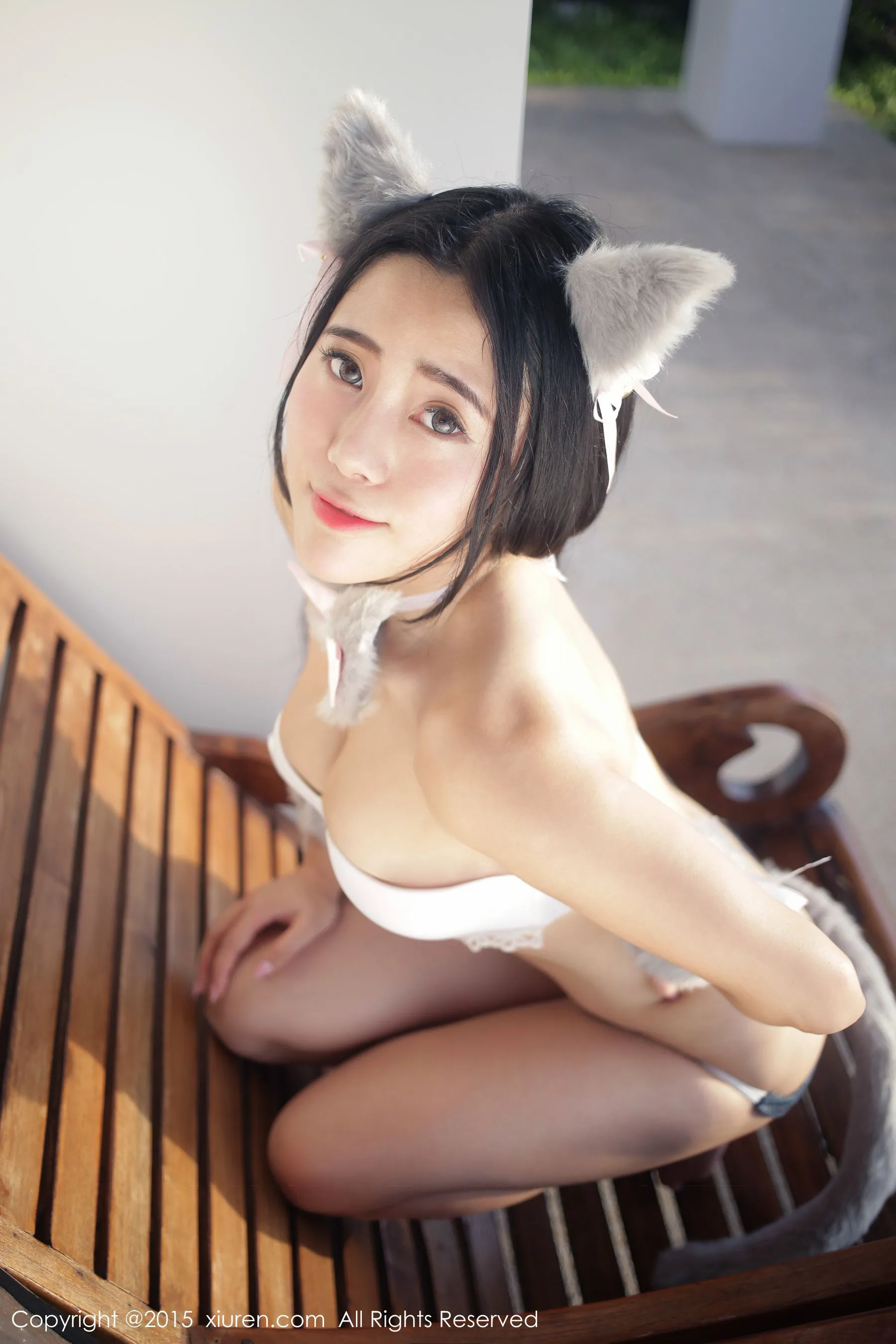 DJ性感街拍寫真 – 雨季溫柔風格展現典藏 - 29