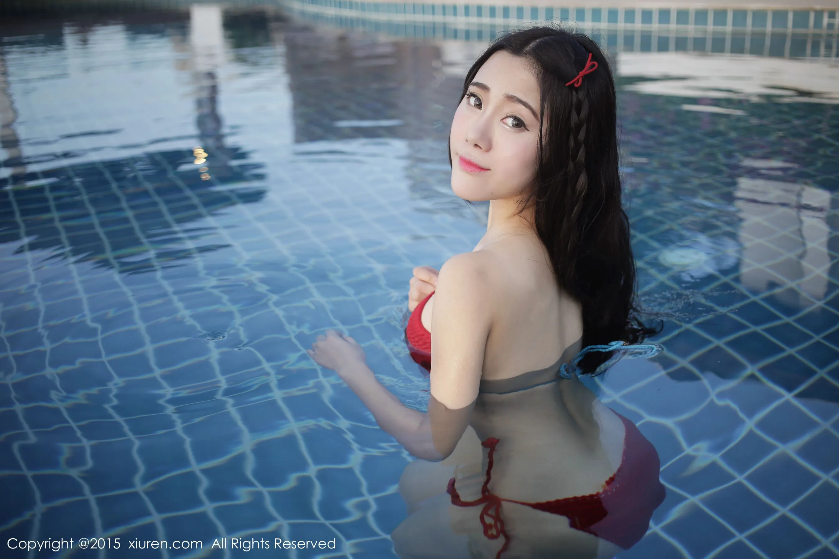 DJ性感街拍寫真 – 雨季溫柔風格展現典藏 - 36