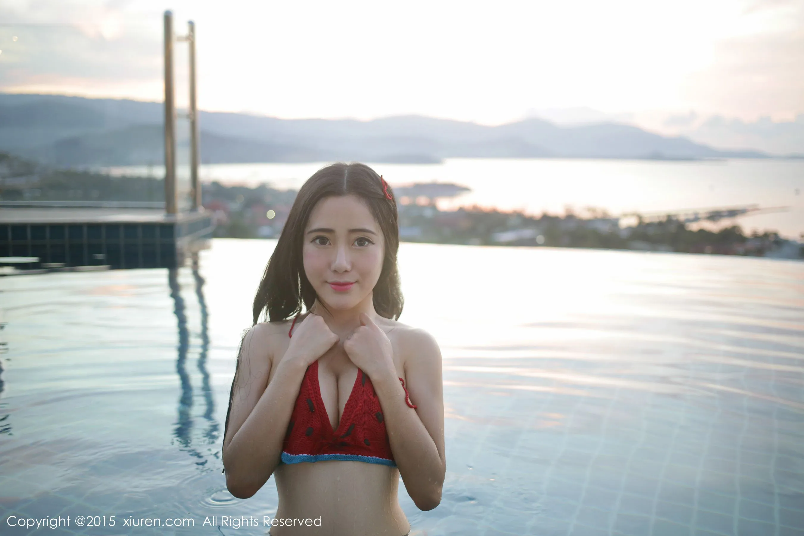 DJ性感街拍寫真 – 雨季溫柔風格展現典藏 - 46