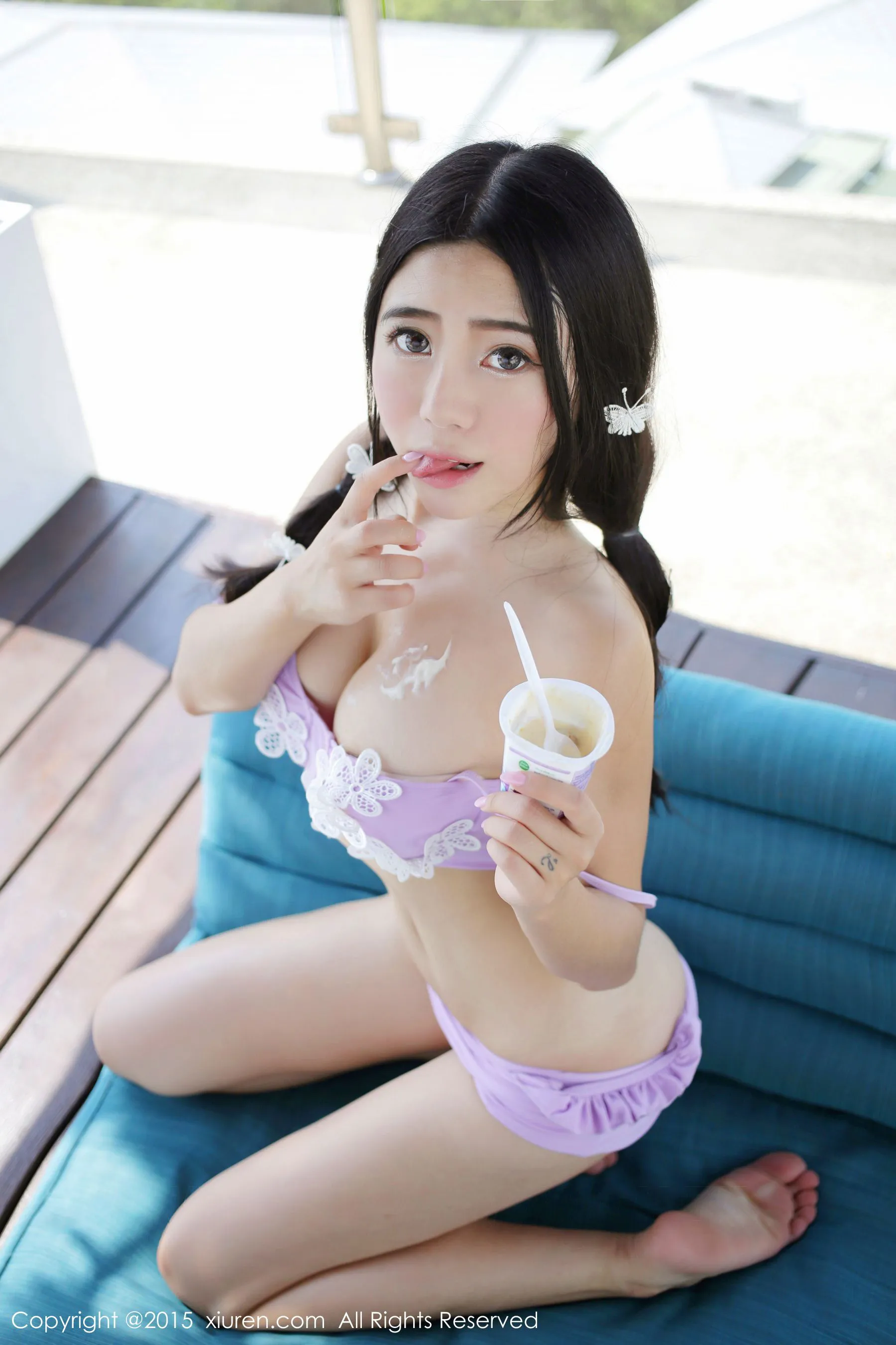 DJ性感街拍寫真 – 雨季溫柔風格展現典藏 - 9