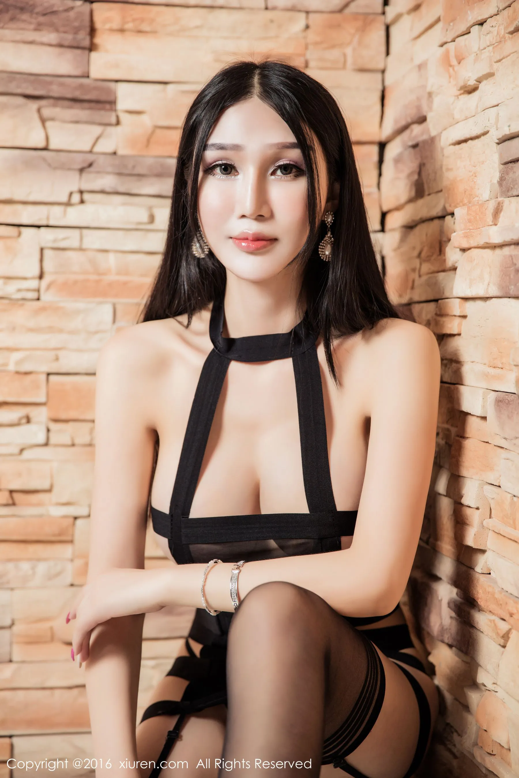 凌晨台北車模寫真精選 – 甜美室內自信完美融合限量 - 33