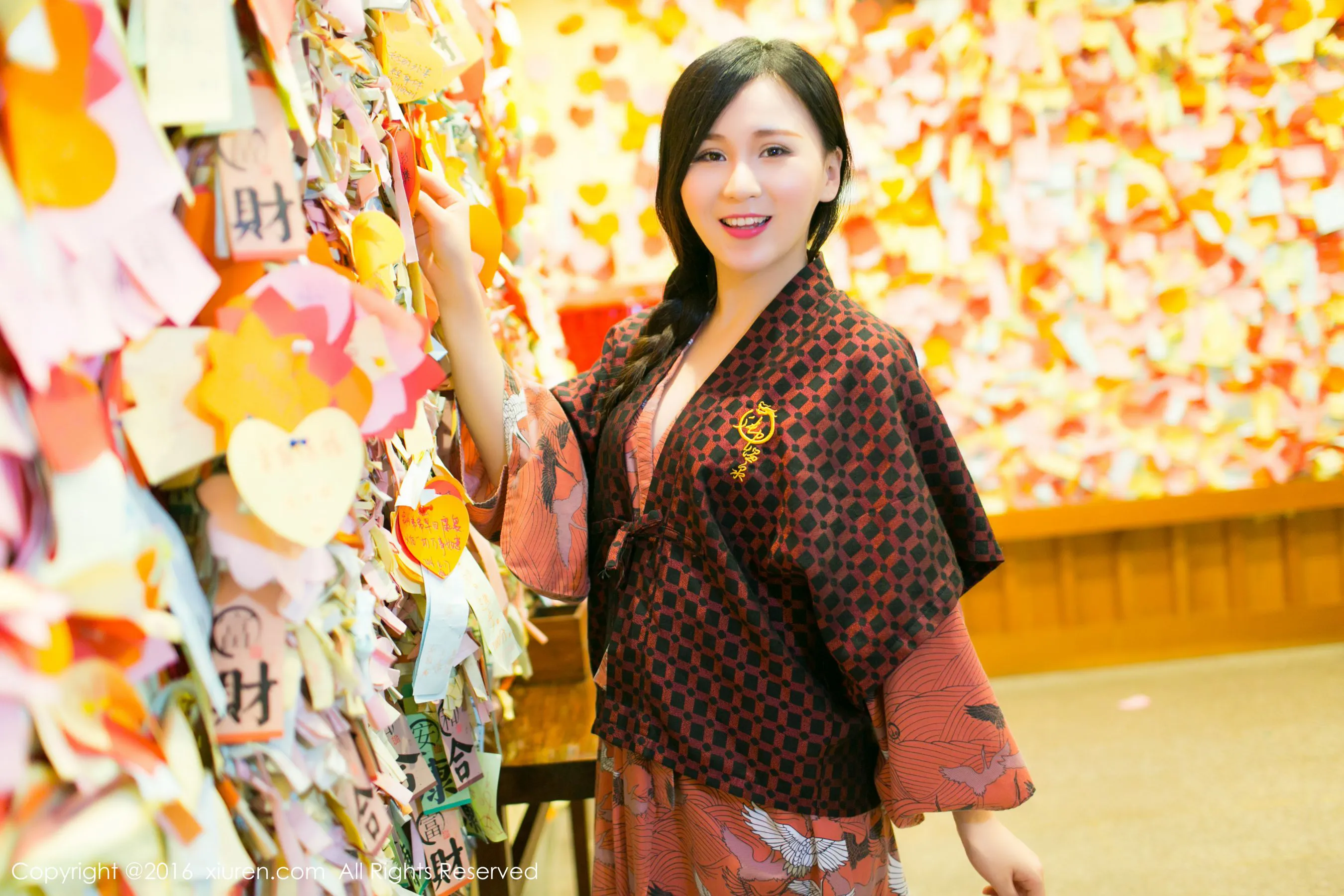 校花優雅室內寫真 – 冬季激情風格展現珍藏 - 54
