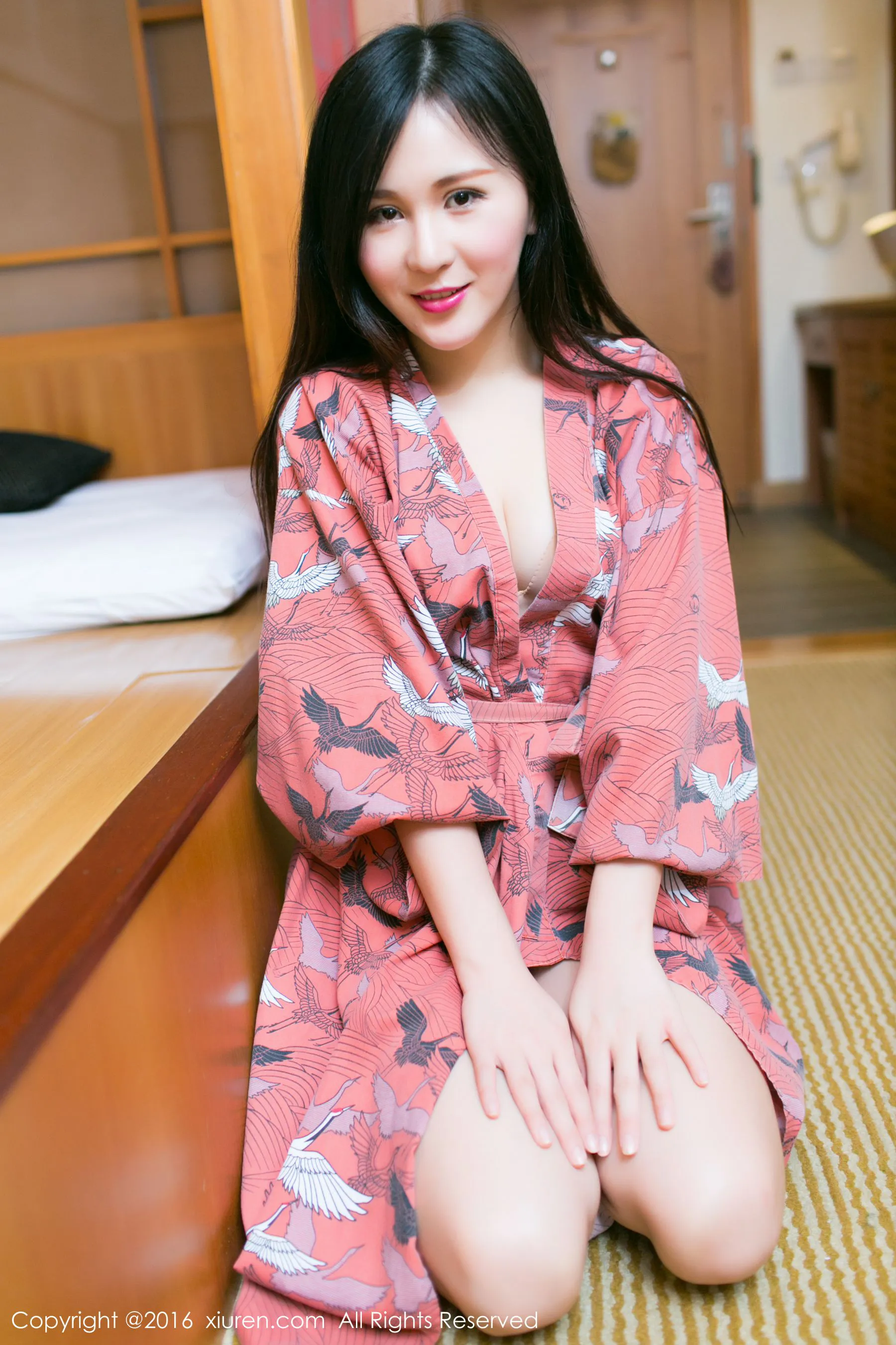 校花優雅室內寫真 – 冬季激情風格展現珍藏 - 67
