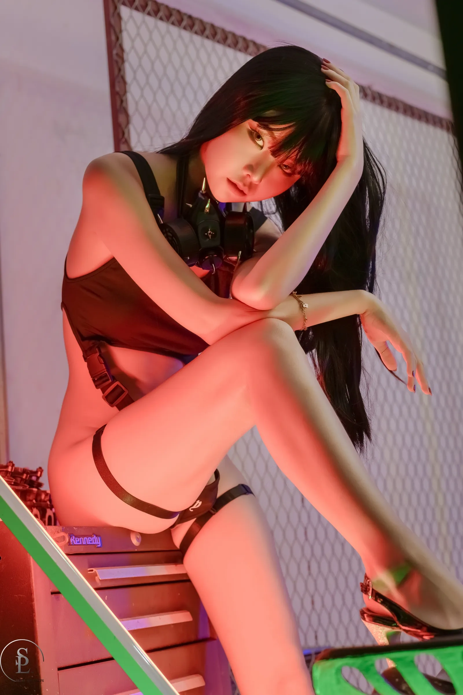 校花時尚自然光寫真 – 雨季俏皮風格展現限量 - 2