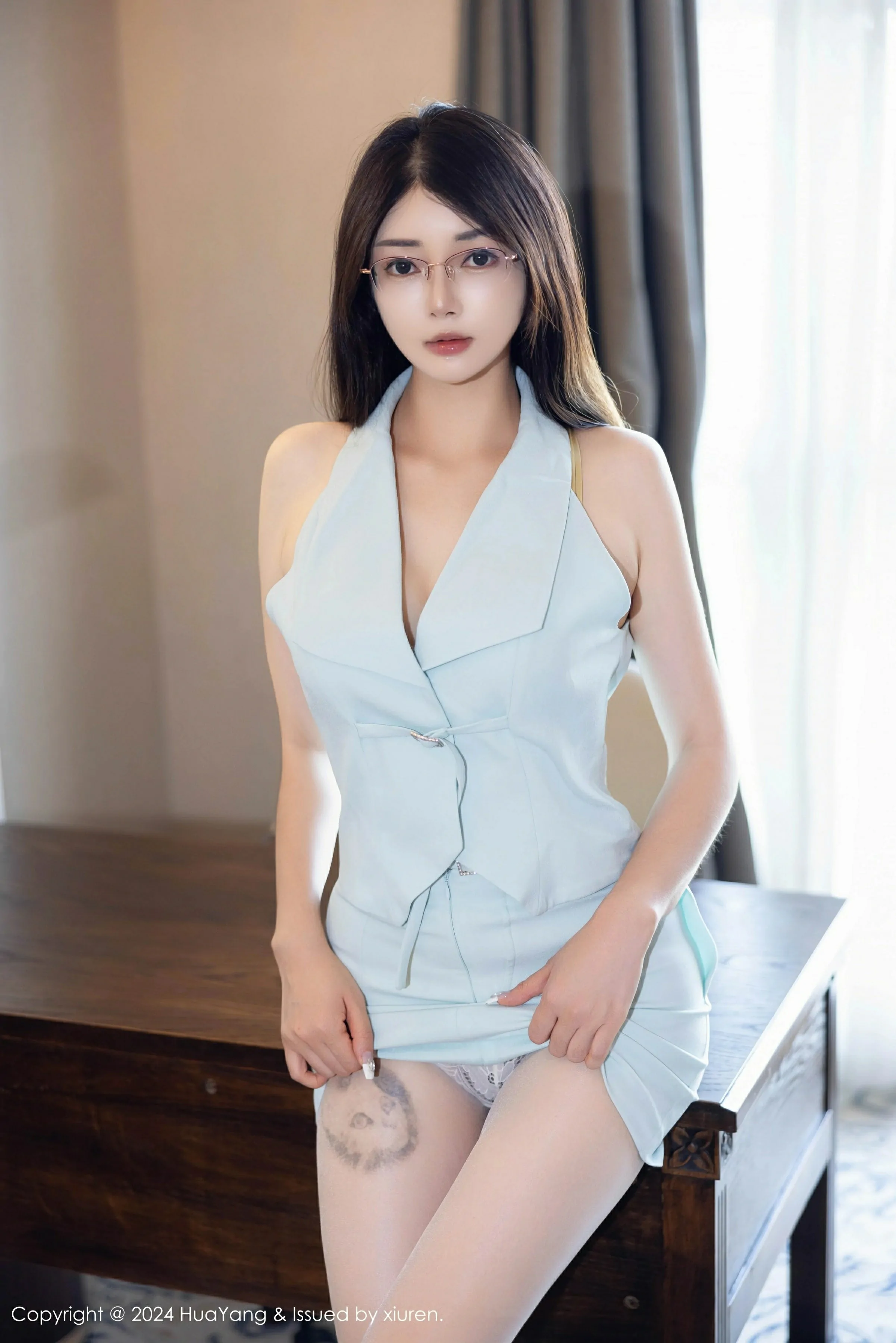 模特知性夜景寫真 – 櫻花季溫柔風格展現限量 - 4