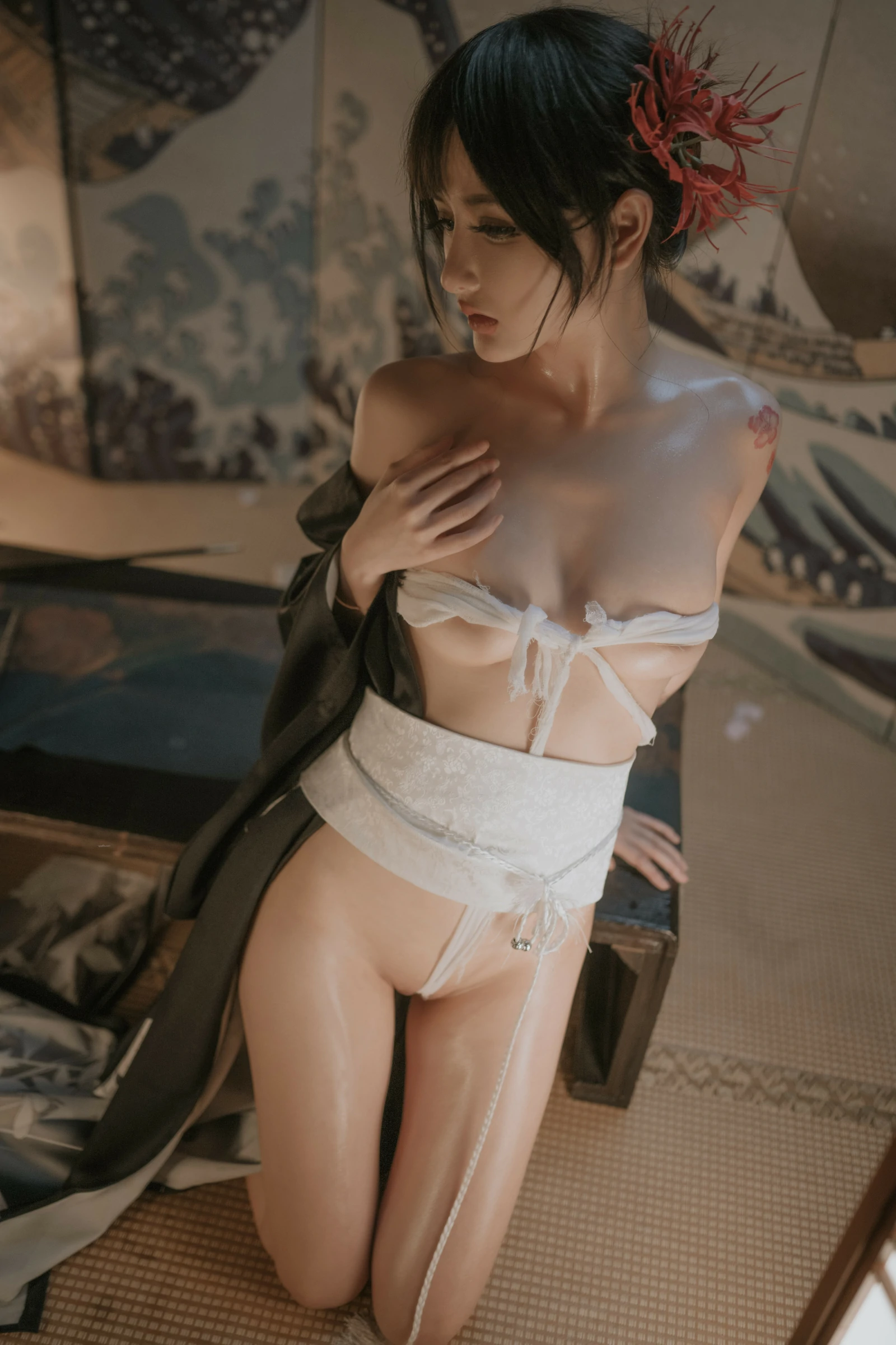 護士時尚海邊寫真 – 雨季活力風格展現典藏 - 18