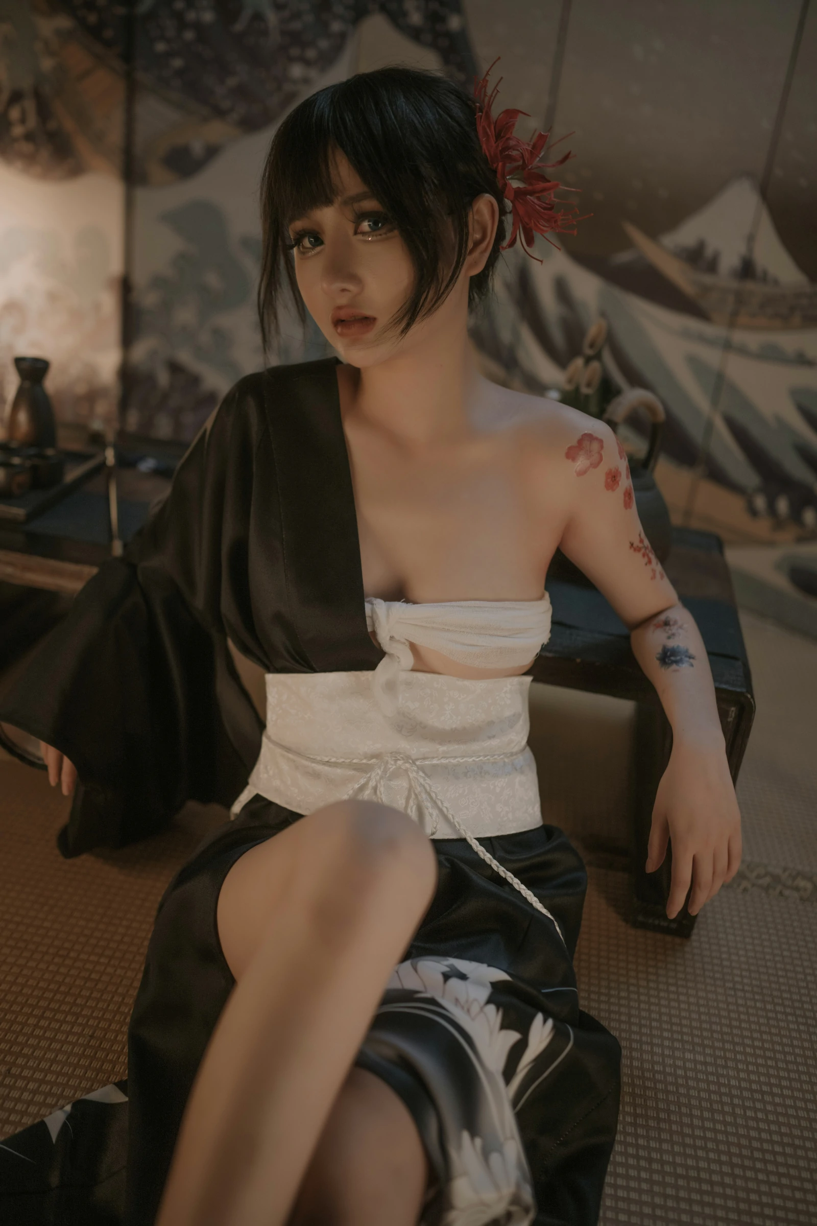 護士時尚海邊寫真 – 雨季活力風格展現典藏 - 35