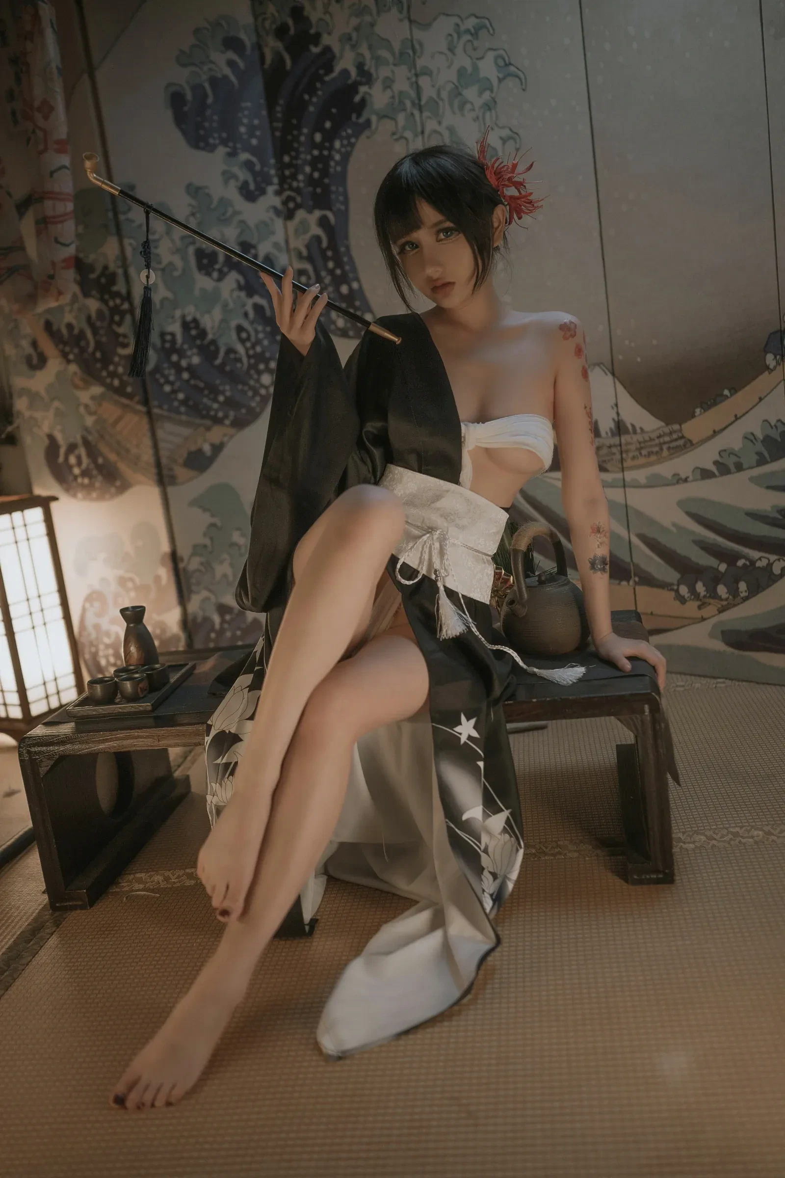 護士時尚海邊寫真 – 雨季活力風格展現典藏 - 36
