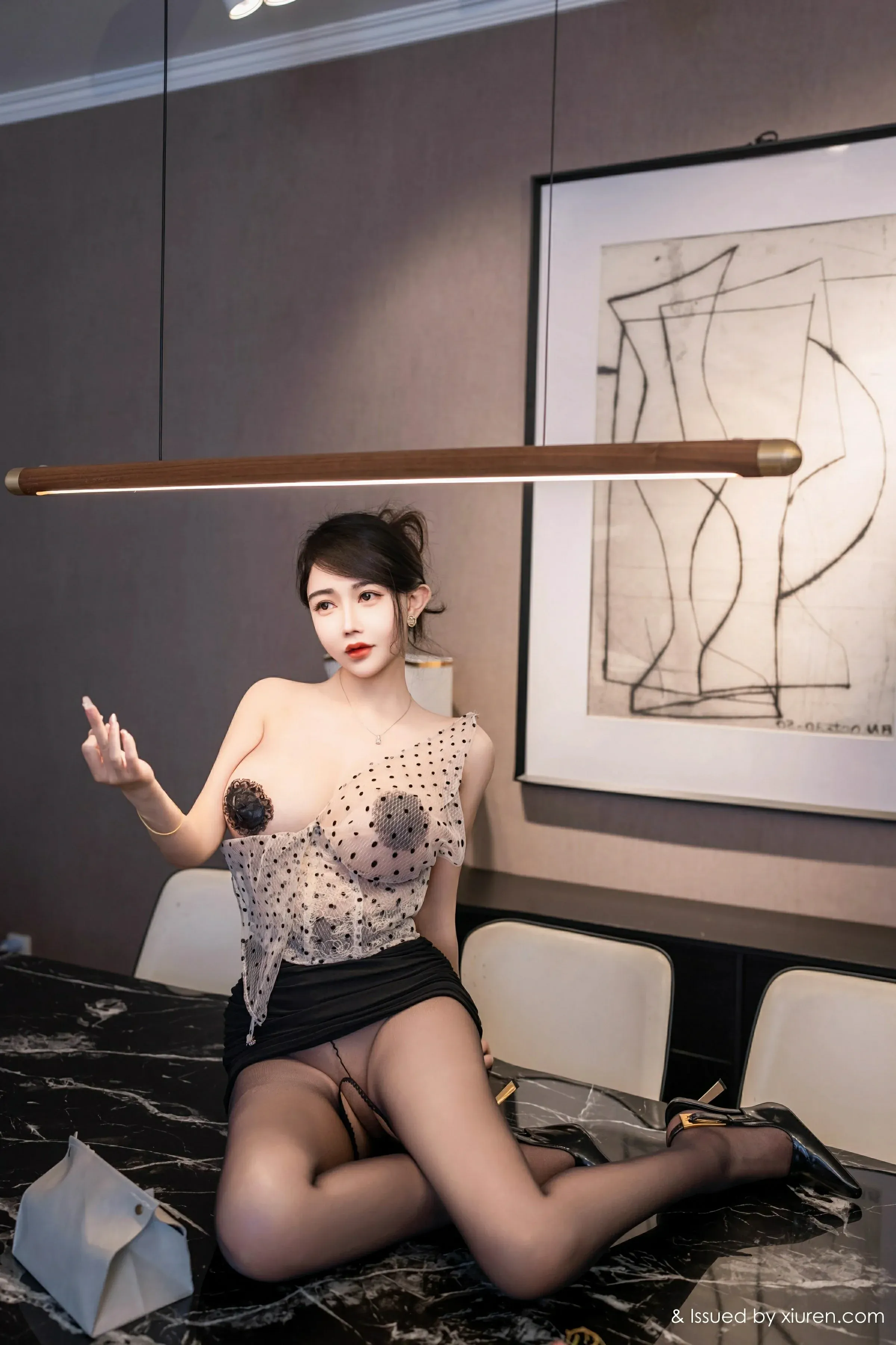 苗慄午後車模美照 – 時尚魅力海邊實錄限量 - 46